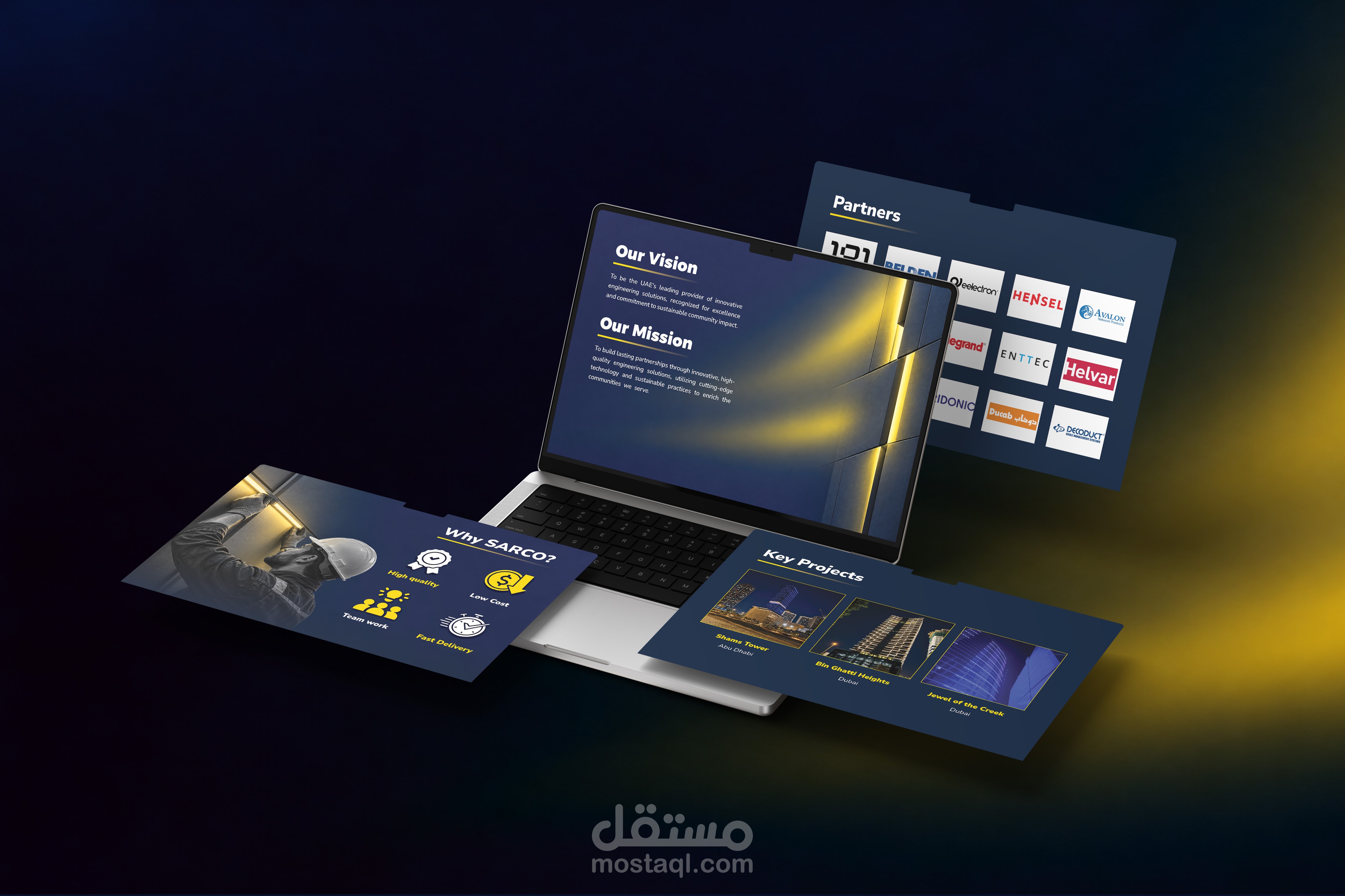 SARCO | Company Profile Design | مستقل