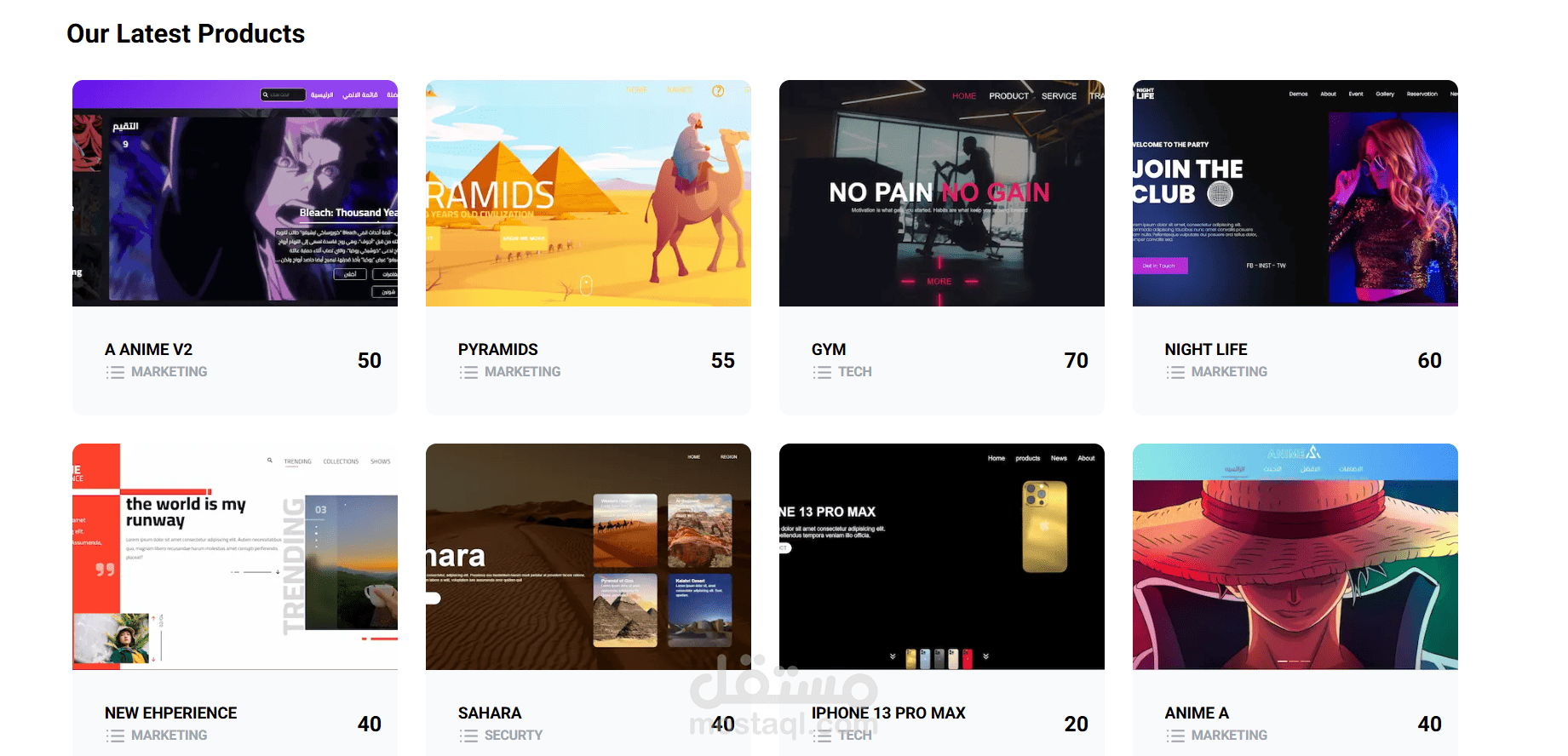 full stack E-Commerce Website | مستقل