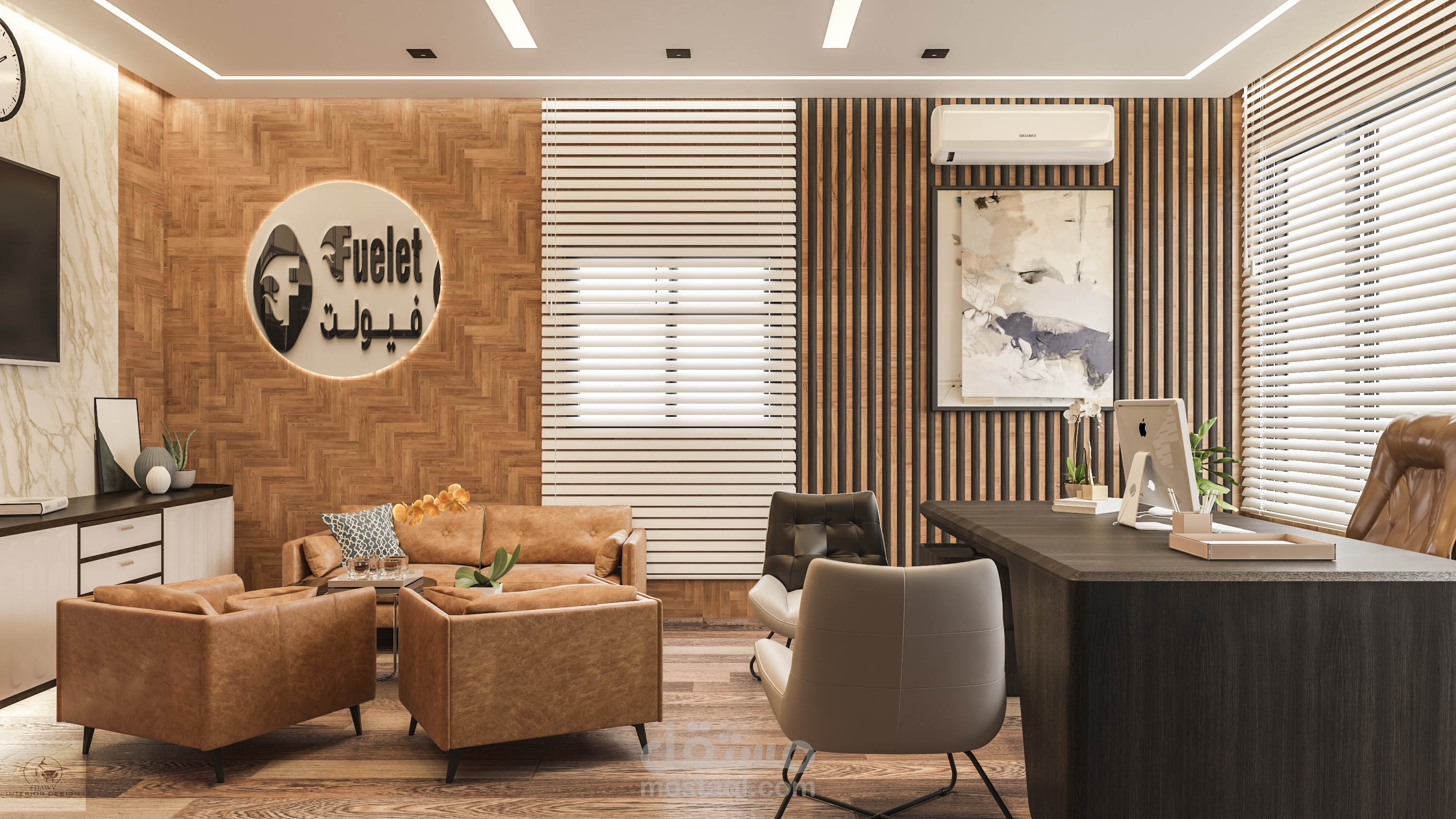 OFFICE INTERIOR DESIGN | مستقل
