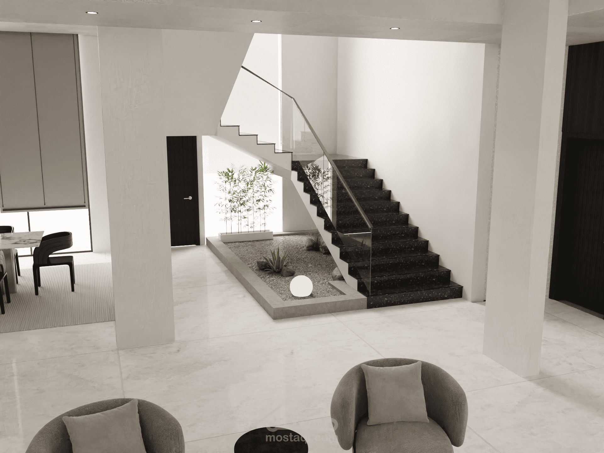 Modern Villa Interior Design | مستقل