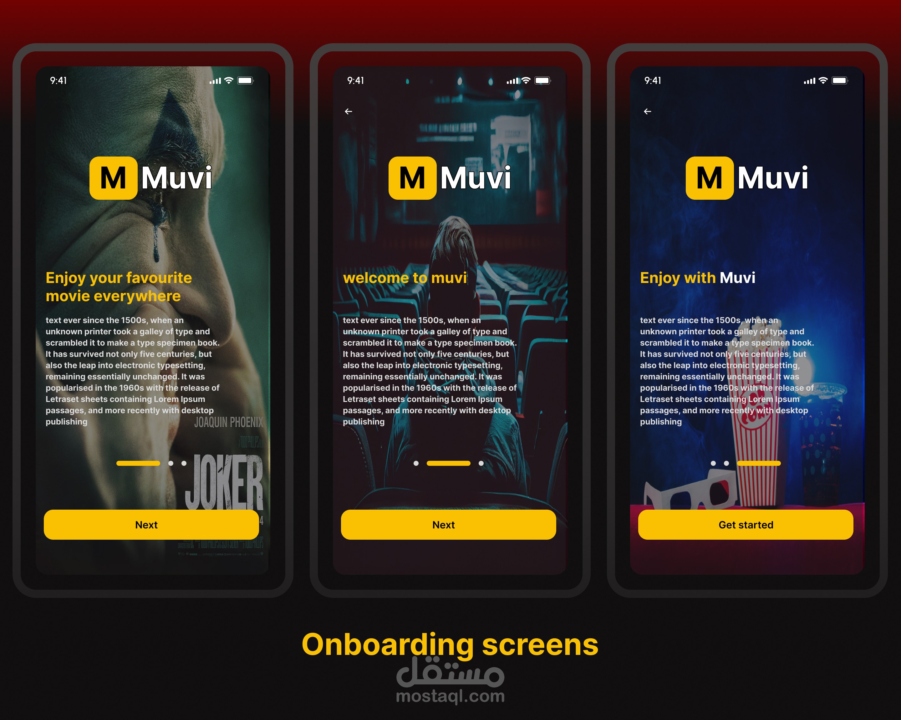 muvi app | مستقل