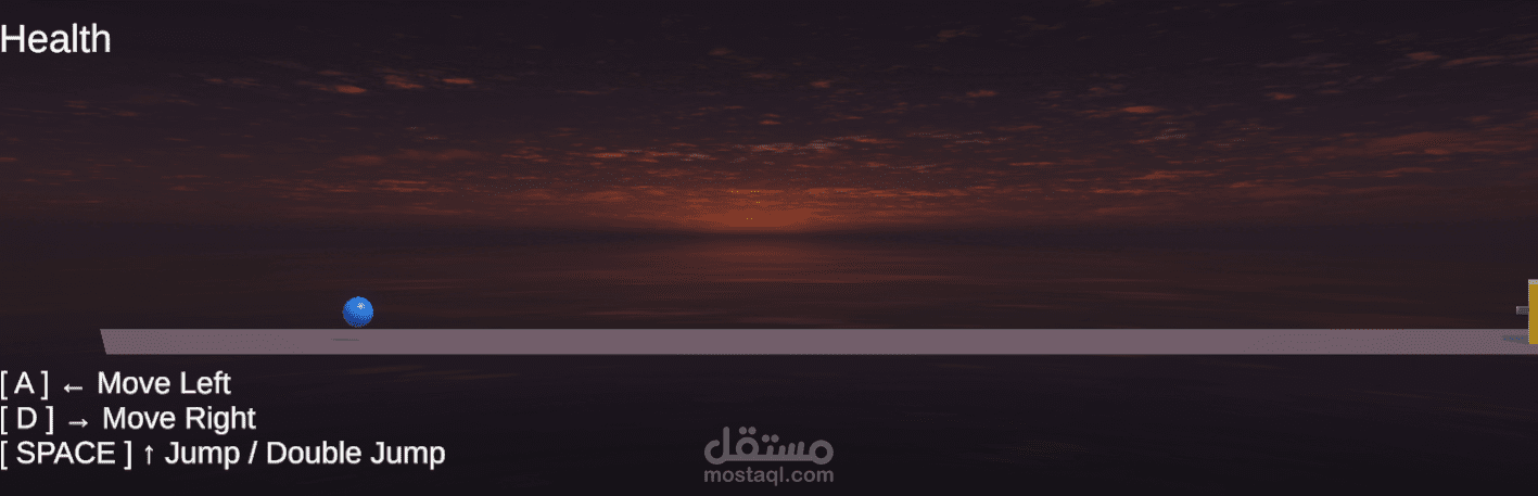 نموذج تجريبي للعبة منطقية بتبديل بين بيئة ثنائية وثلاثية الأبعاد في ...