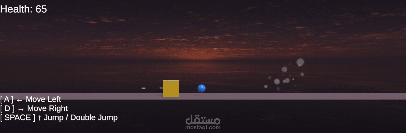 نموذج تجريبي للعبة منطقية بتبديل بين بيئة ثنائية وثلاثية الأبعاد في ...
