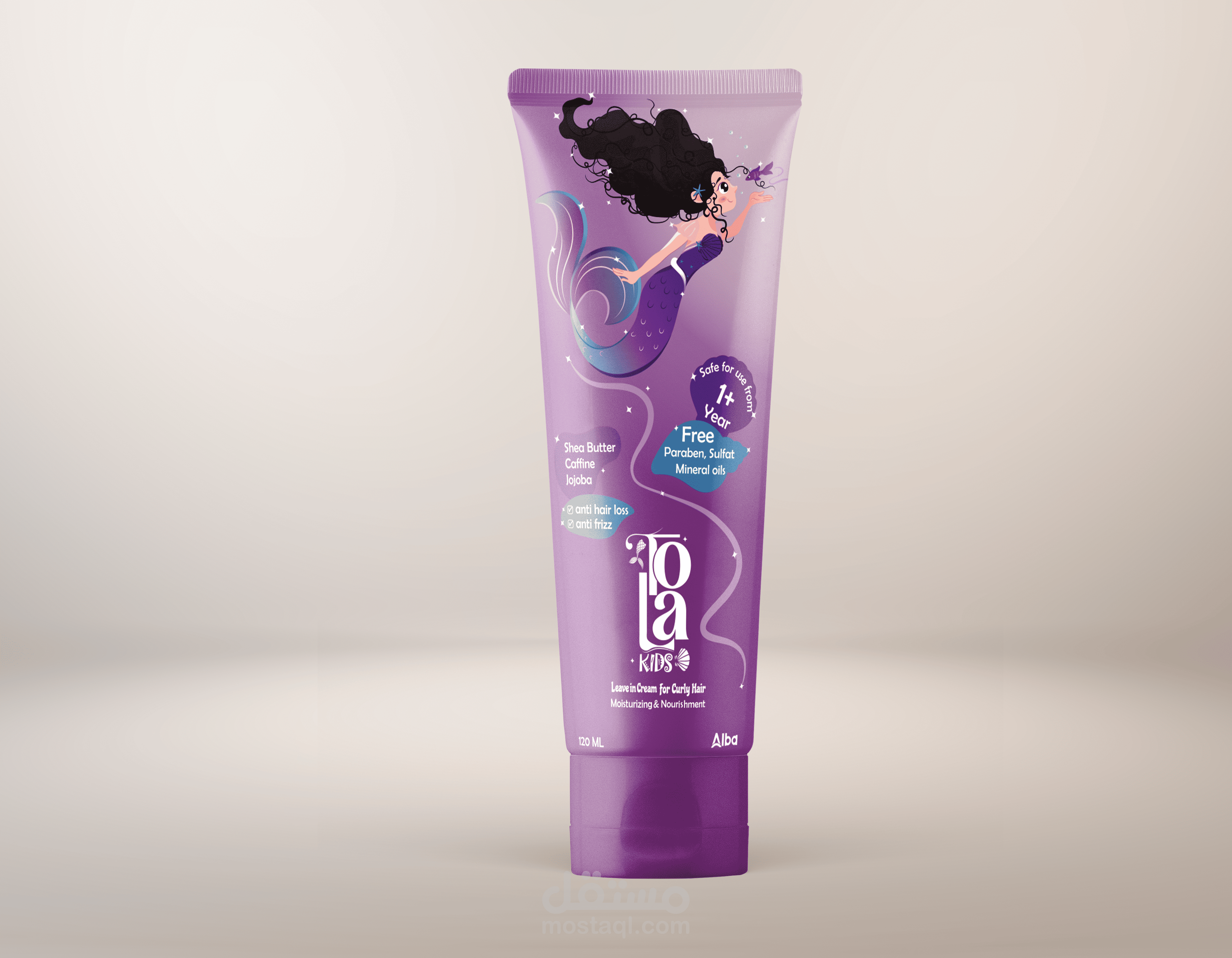 Tolla Packaging Packaging Design for Tola Baby Shampoo and Leave in | مستقل