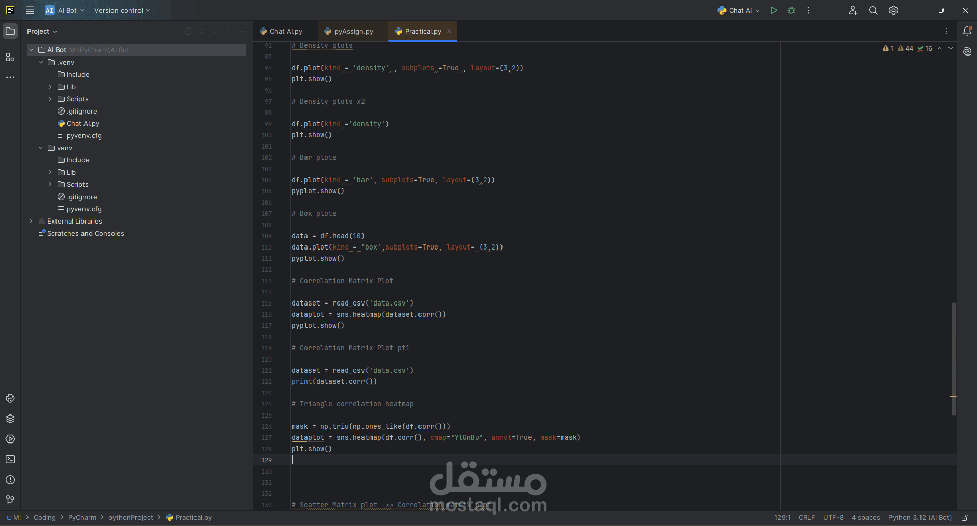 Data visualization | مستقل