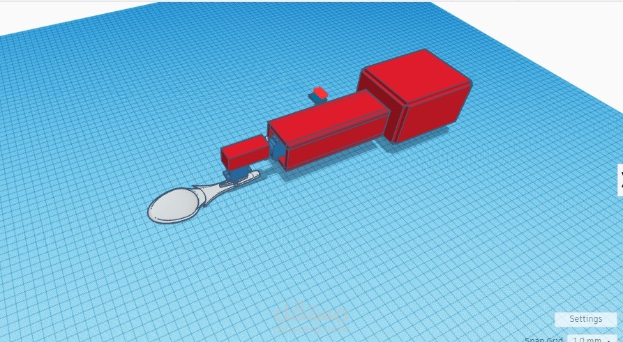 Self stabilizing spoon | مستقل
