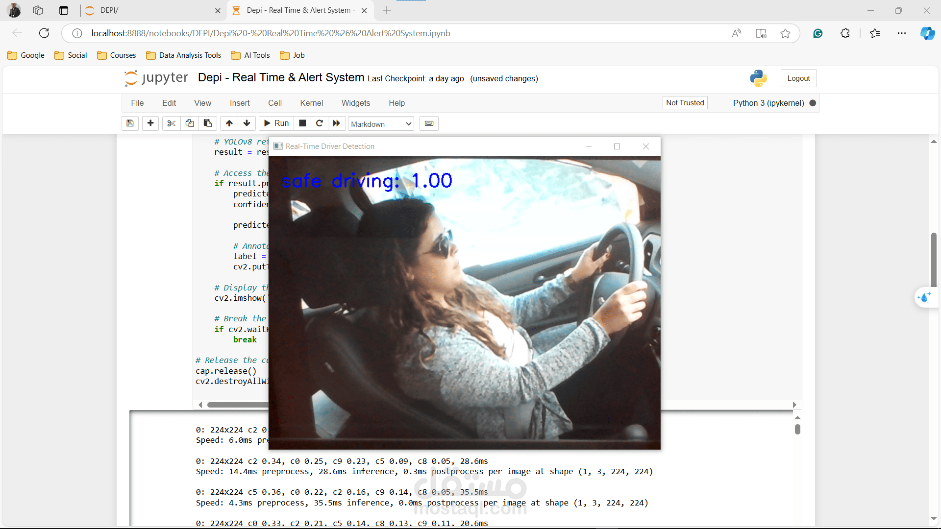 Distracted Driver Detection System – DEPI | Microsoft ML Track ...
