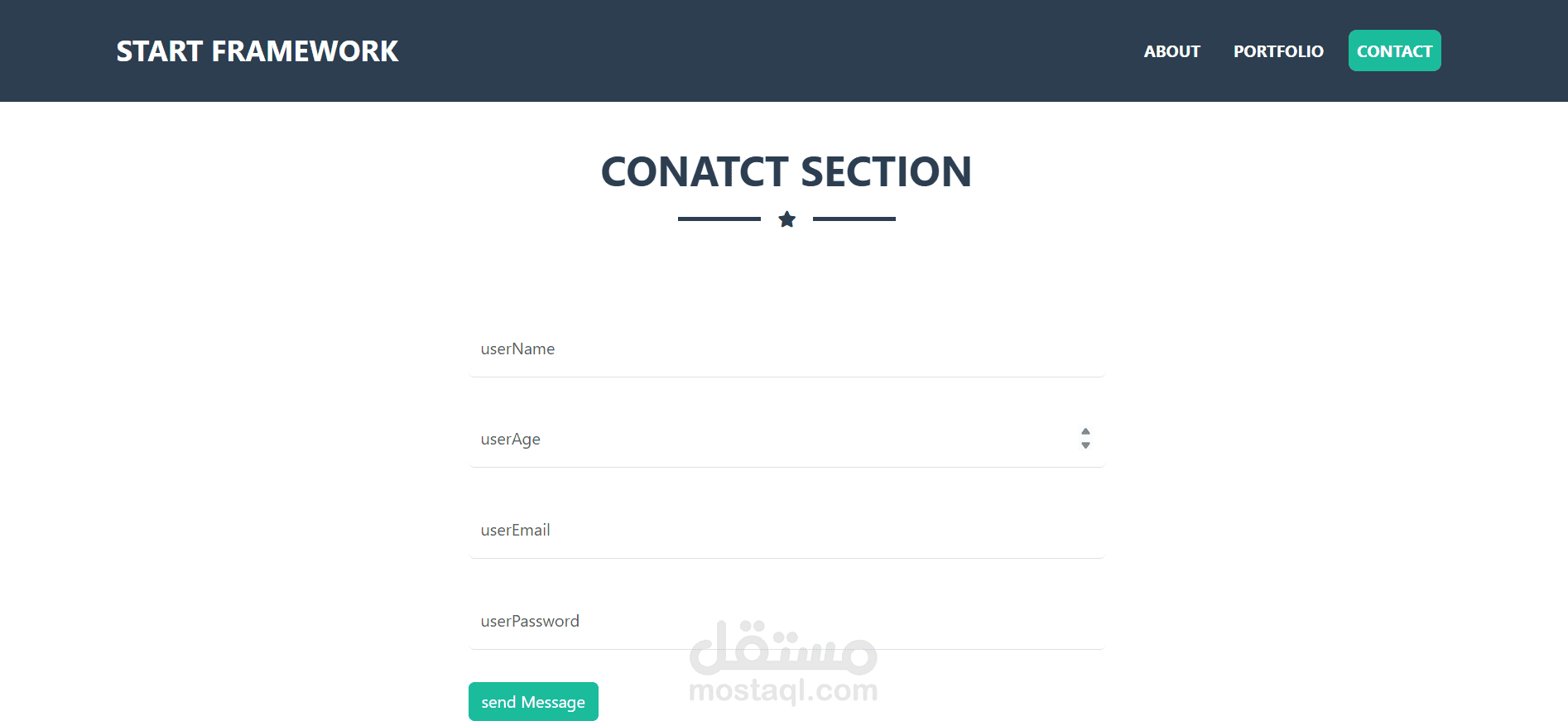Start Framework | مستقل