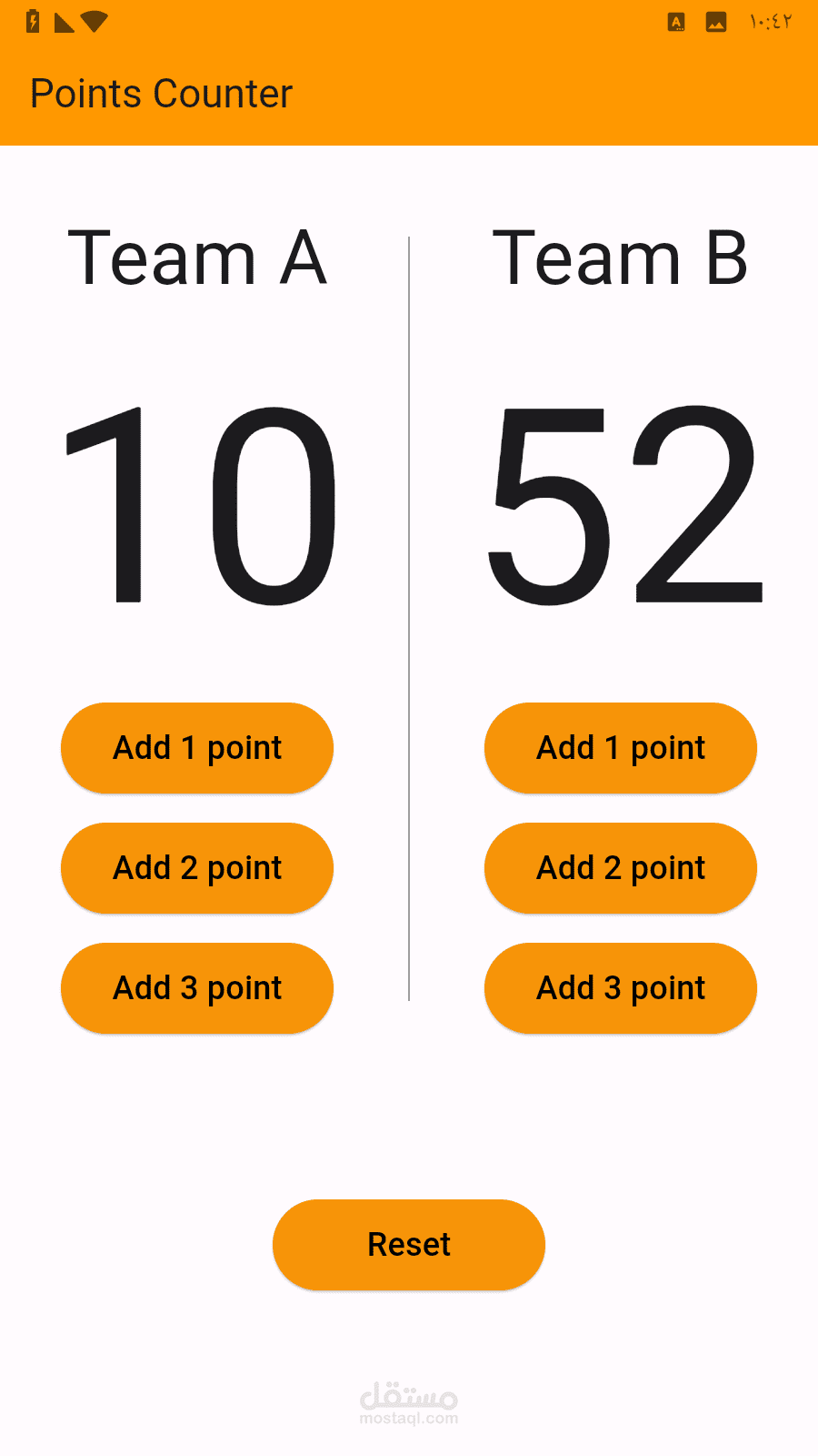 تطبيق عداد النقاط Points Counter App | مستقل