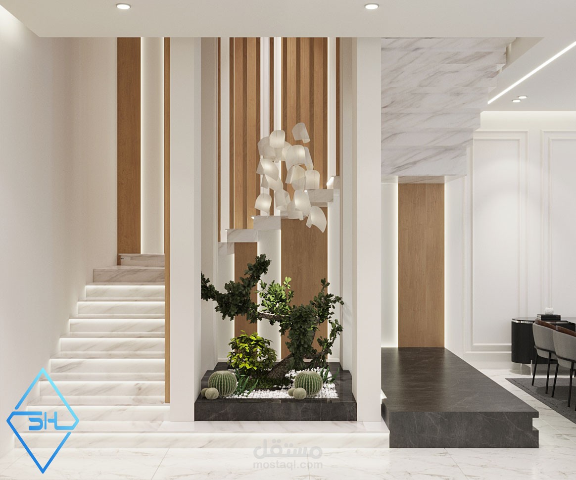 تصميم صالة عائلية - الرياض | مستقل