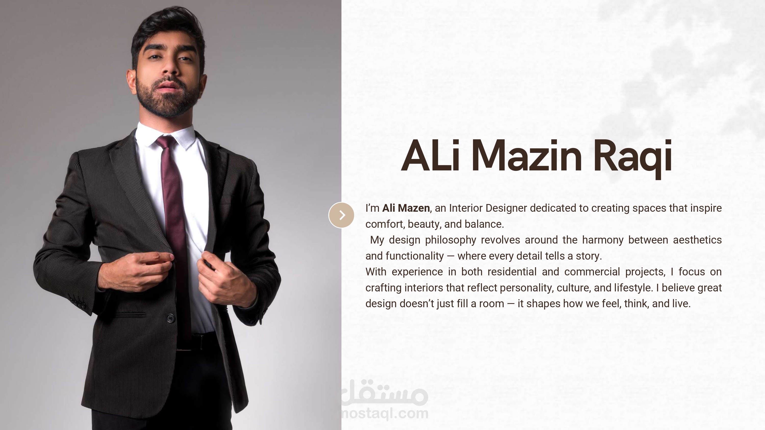 معرض أعمال - Portfolio