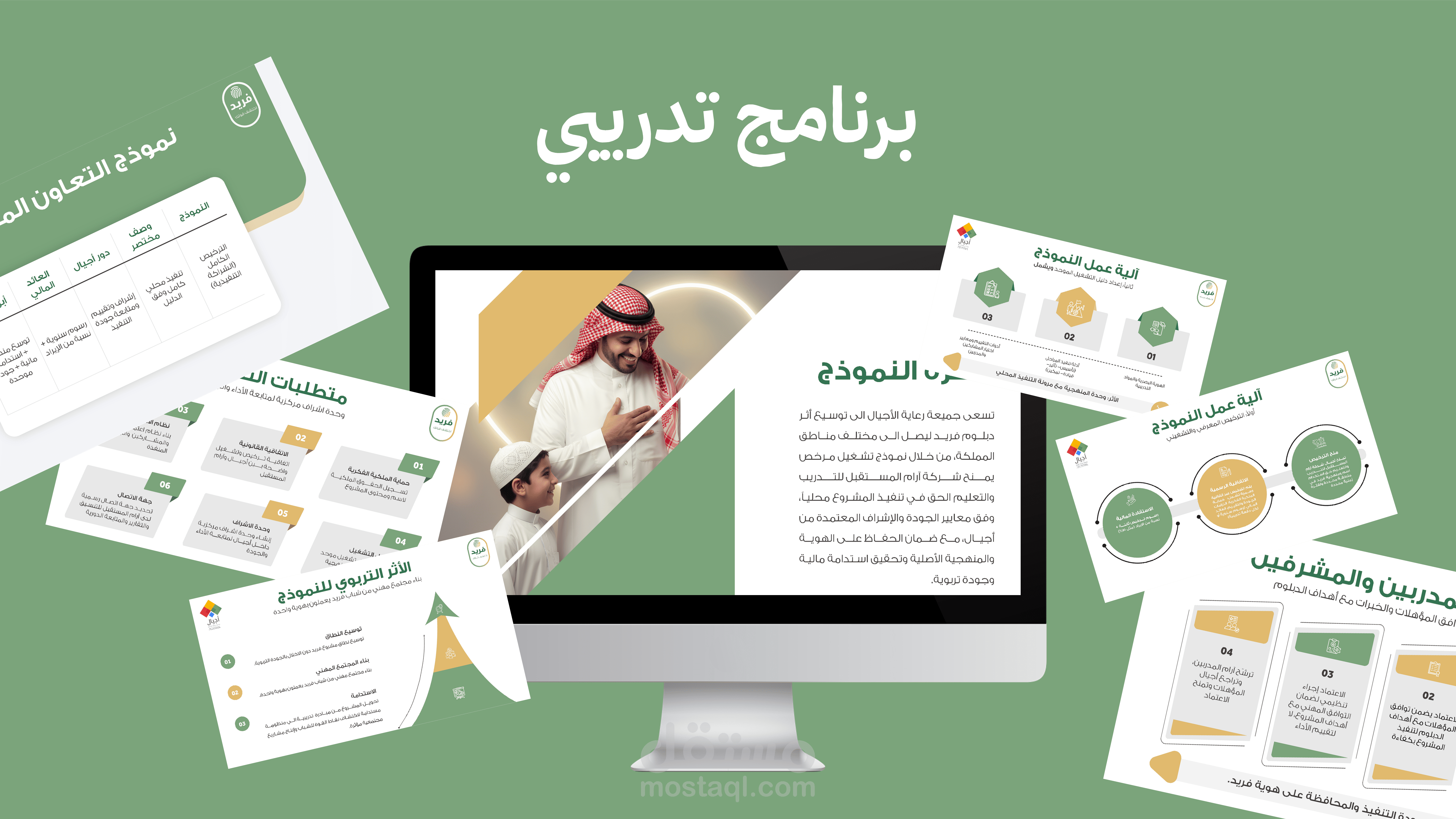 عرض تقديمي مؤسسي لبرنامج تدريبي | Corporate Training Deck