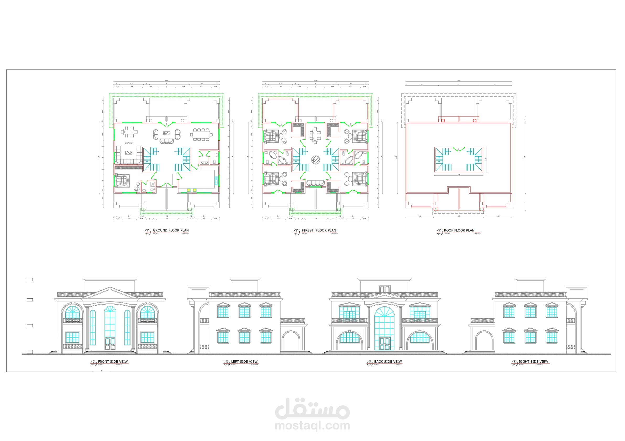 مخطاطات معمارية