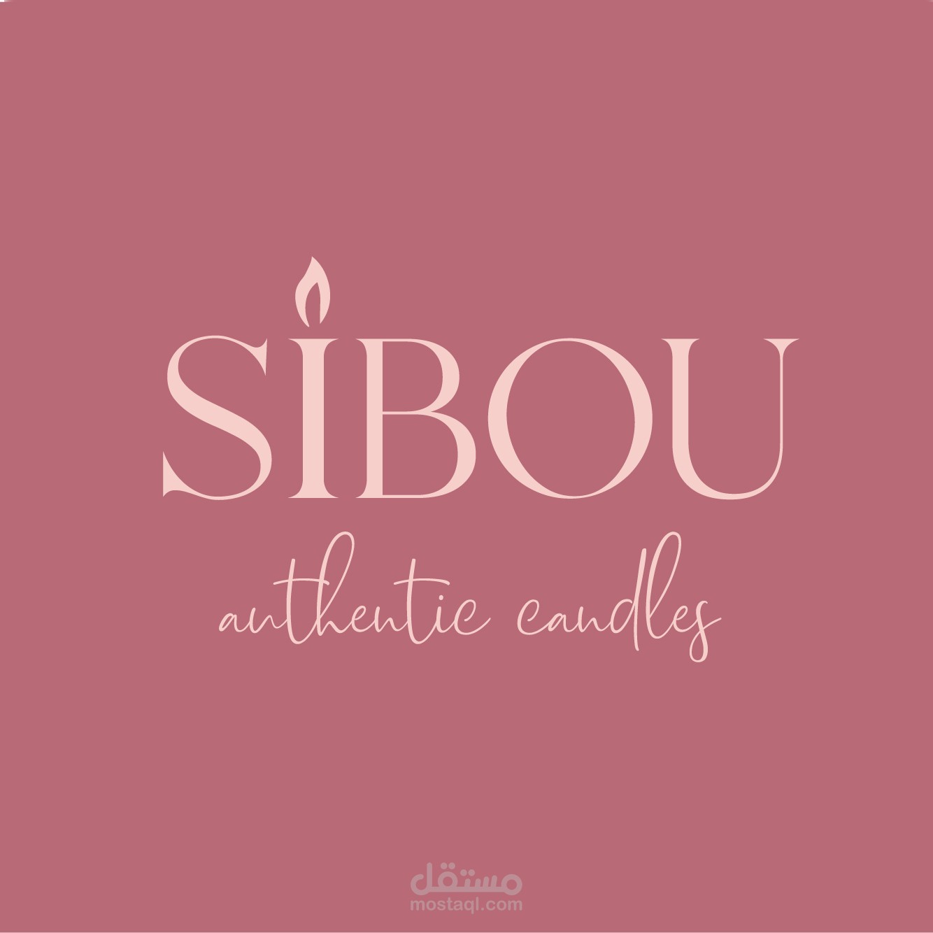 aesthetic logo for candles business