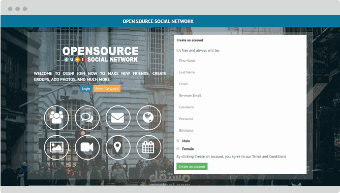 Social Network Opensource