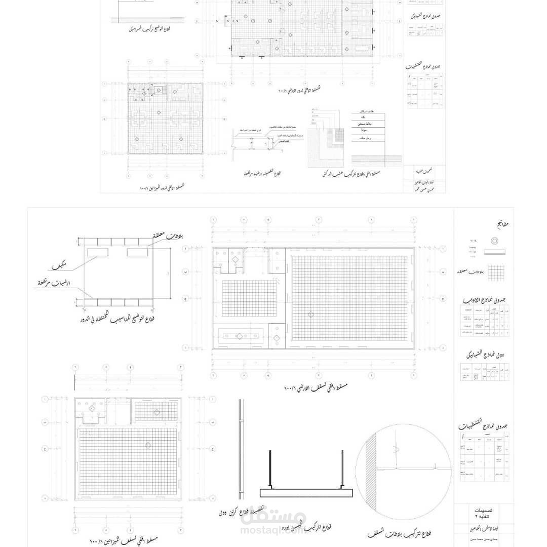 تفاصيل انشائية