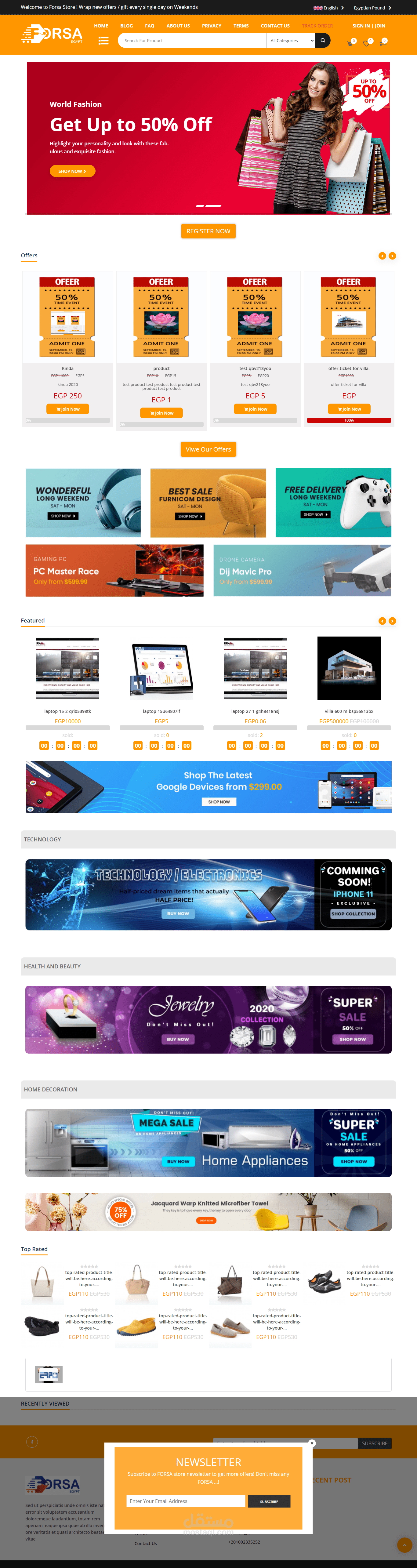 Forsa E-Commerce