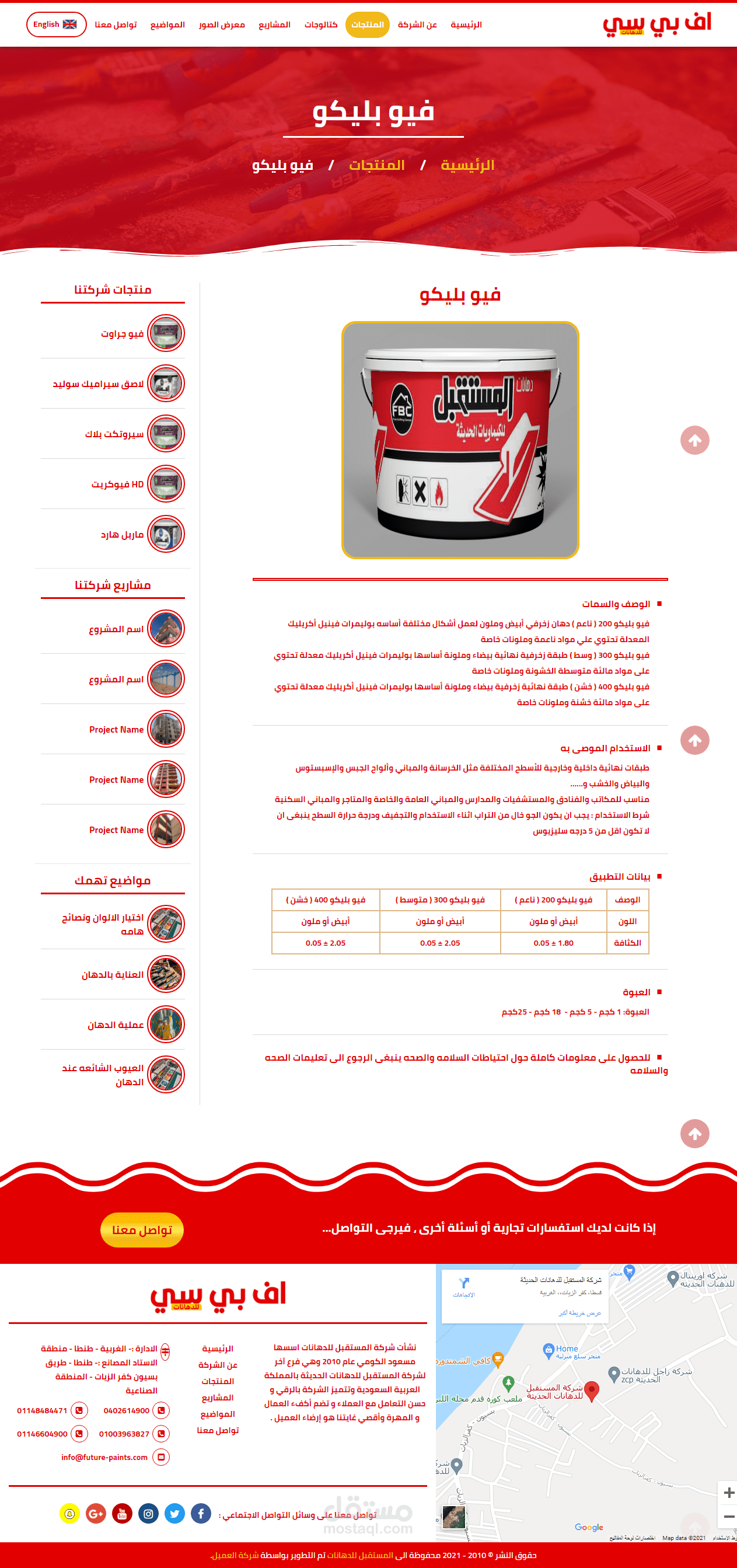 المستقبل للدهانات الحديثة