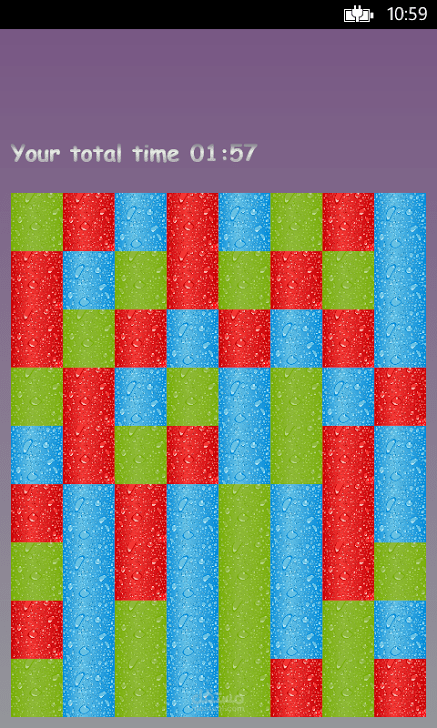تصميم وبرمجة لعبة Color Board