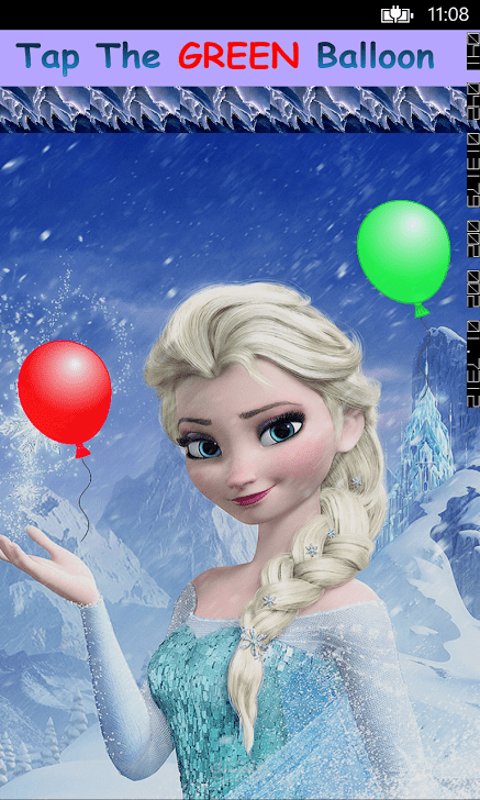 تصميم وبرمجة لعبة Tap The Balloon