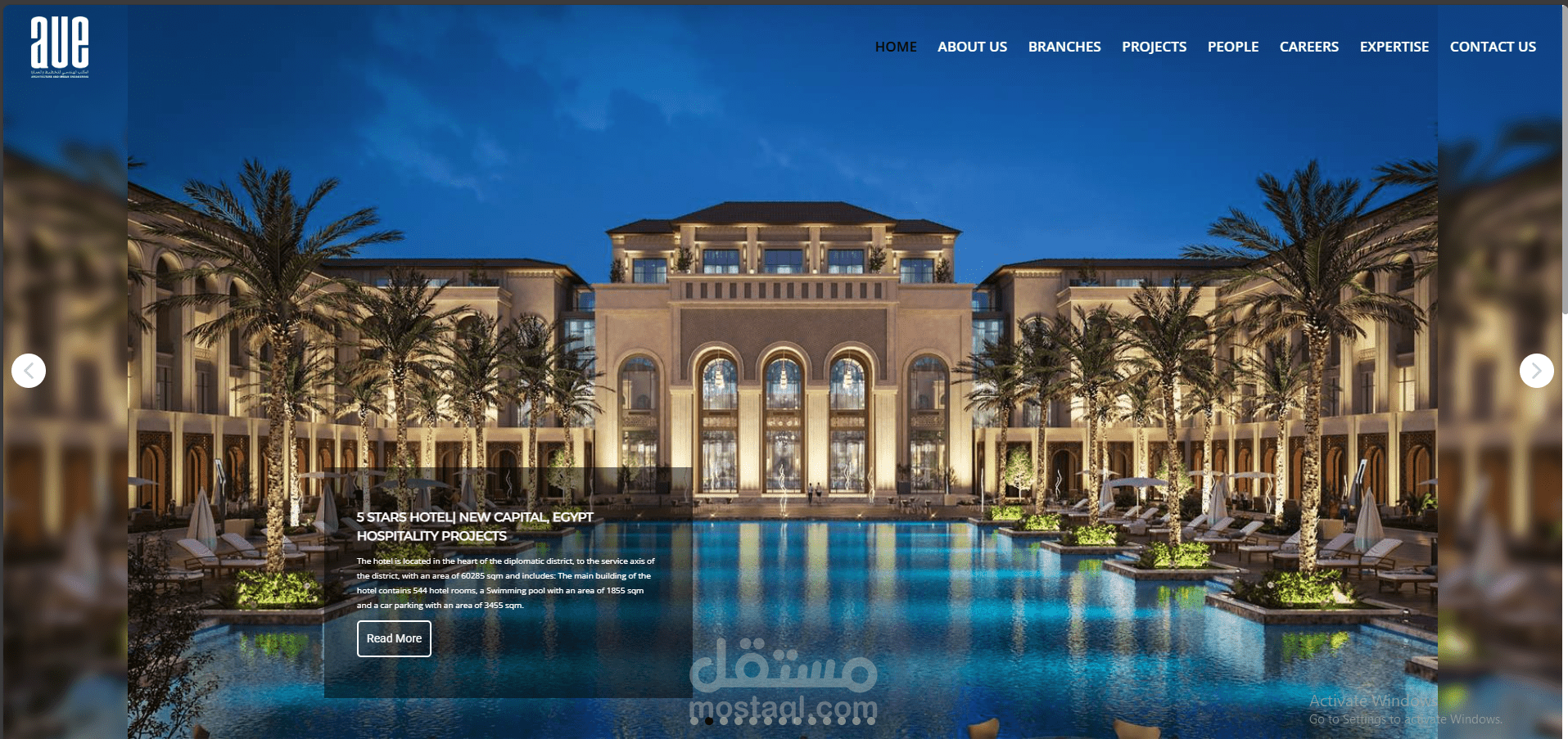 ARCHITECTURE AND URBAN DESIGN AGENCY WEBSITE