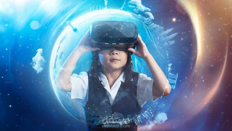 تقنيات الواقع الافتراضي و العملية التعليمية في مرحلة الطفولة/تقرير جامعي/