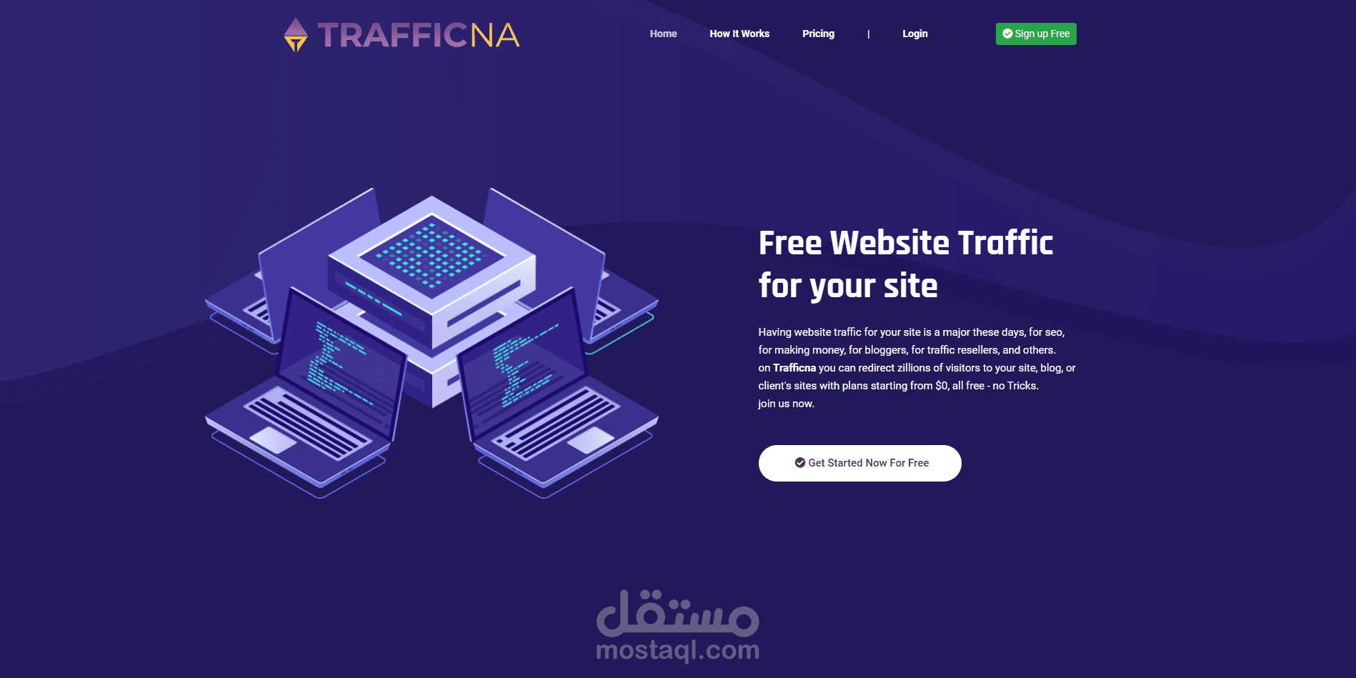 Simple rule for traffic exchange