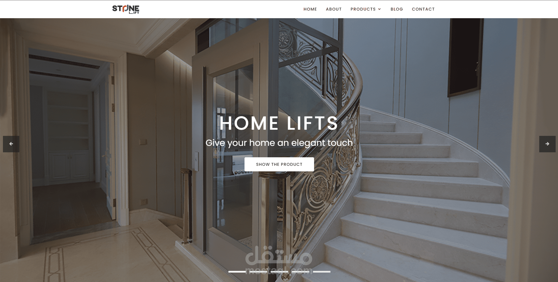 Home Lifts website