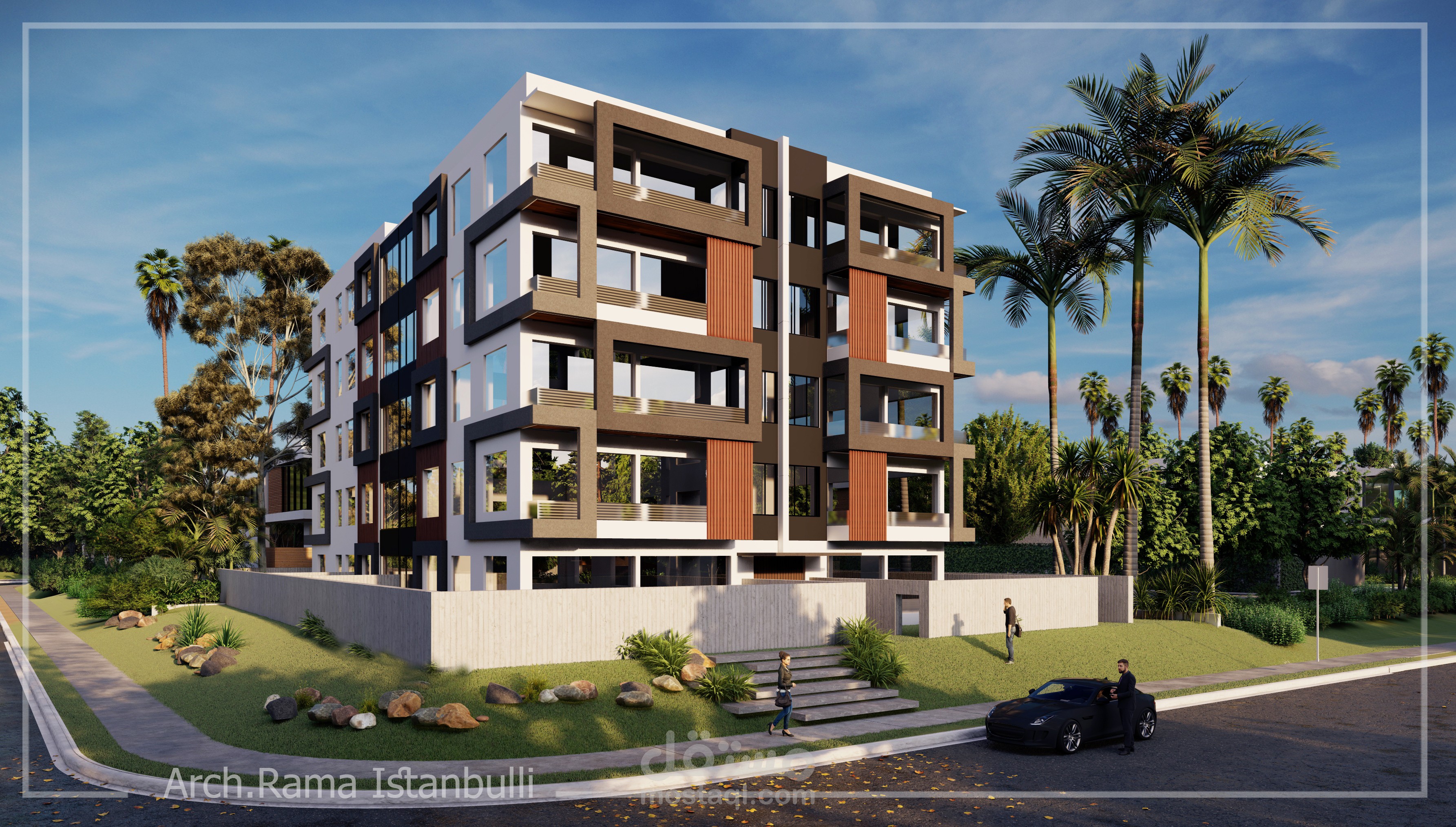 تصميم بناء سكني