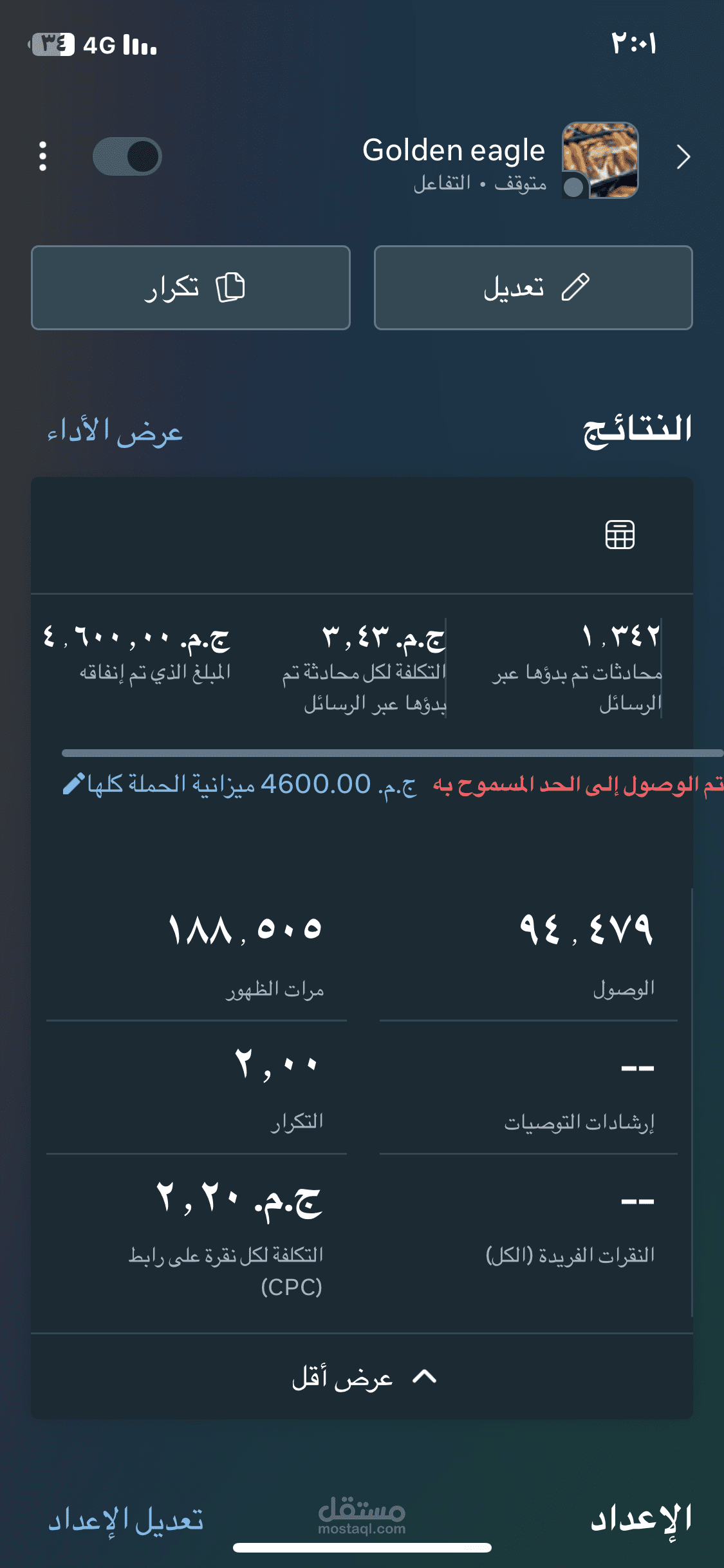 إدارة حملات B2B لمصنع توريدات غذائية (توريد لكبرى مطاعم مصر)