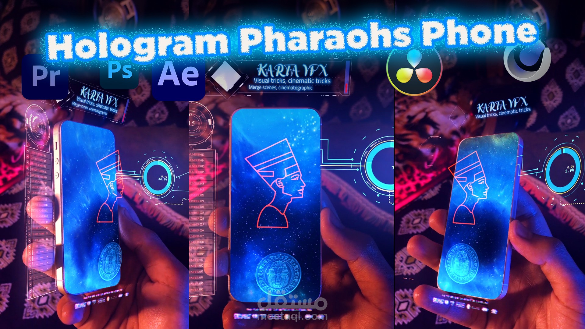 Pharaohs Phone VFX
