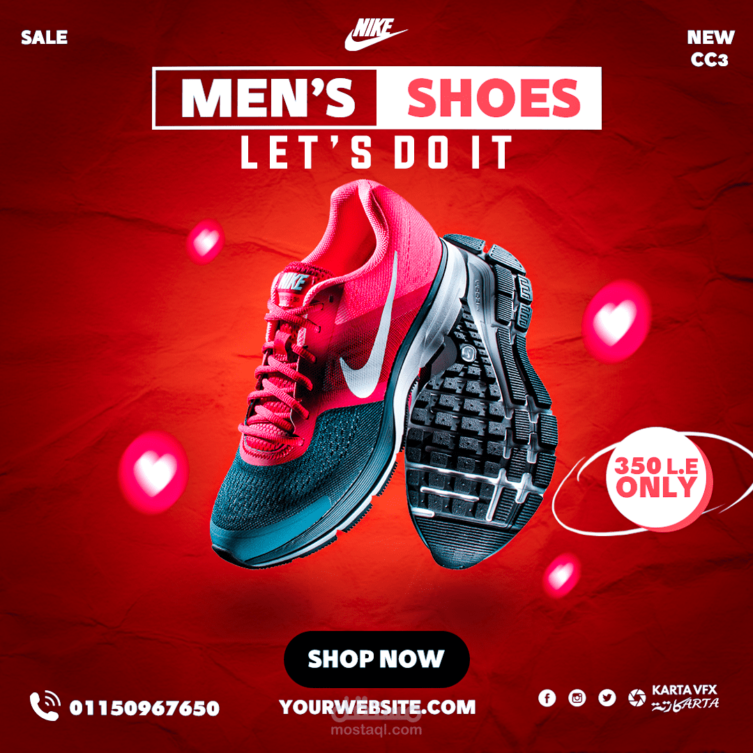 تصميم سوشيال ميديا فيس بوك