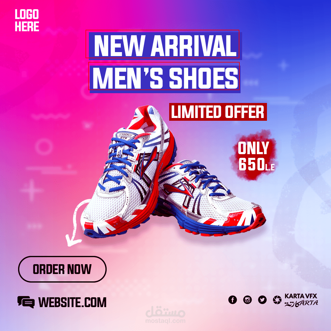 تصميم سوشيال ميديا فيس بوك