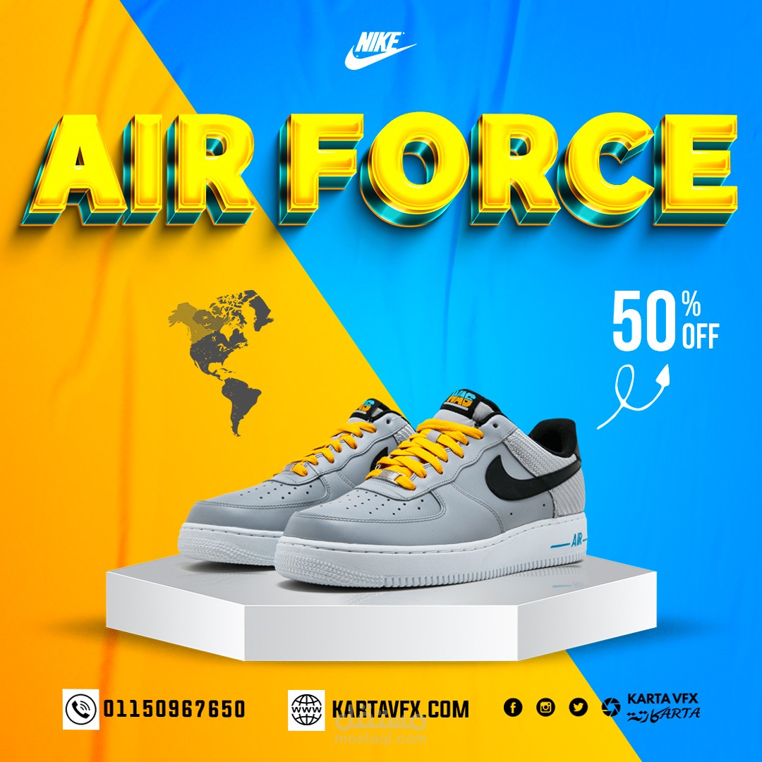 تصميمي للسوشيال ميديا فيس بوك لمنتج بشكل تفصيلي