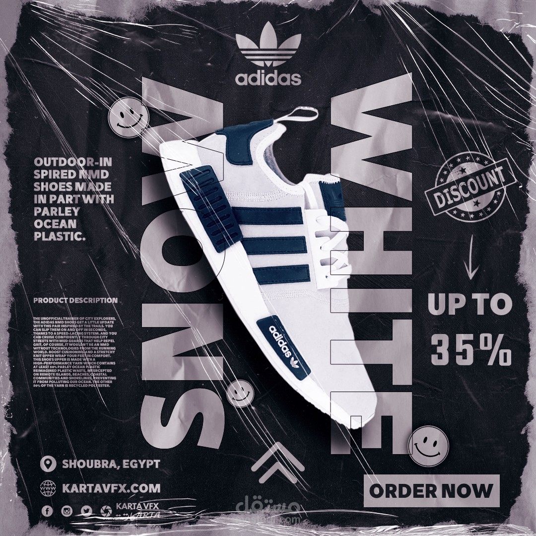 تصميمي للسوشيال ميديا فيس بوك لمنتج بشكل تفصيلي