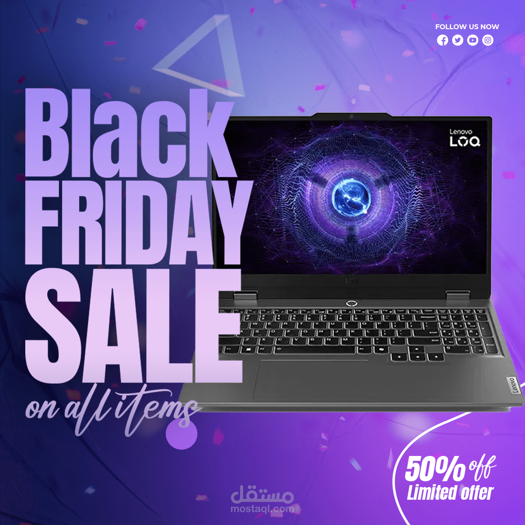 Laptop advertisement