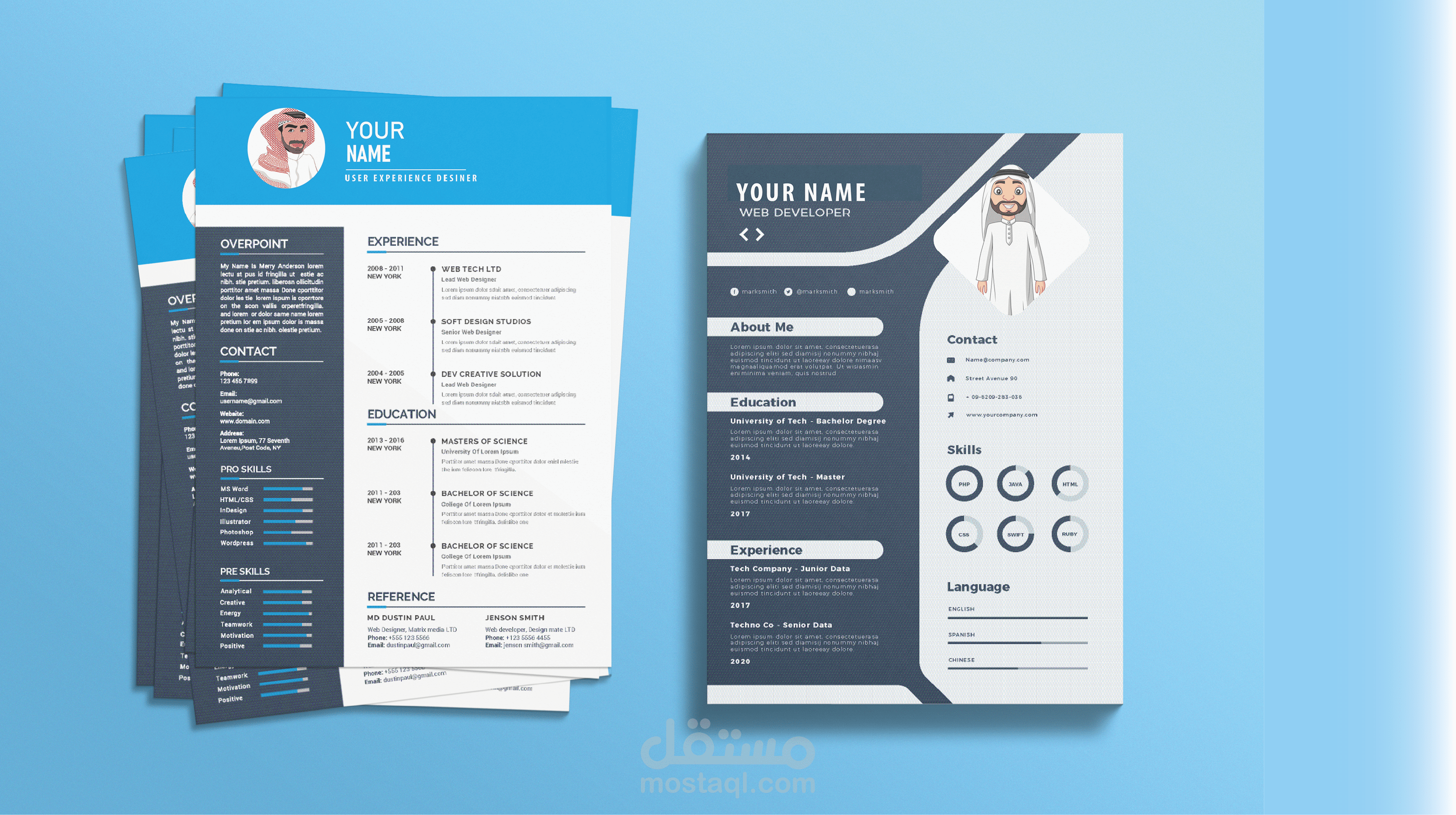 سيرة داتية إحترافي