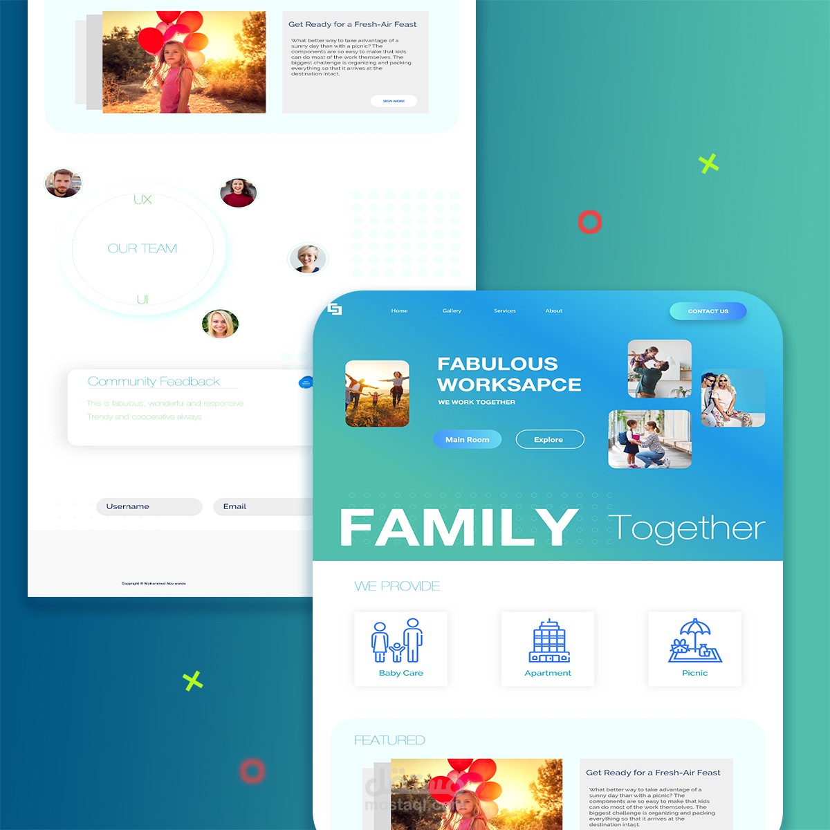 Web design & UI UX