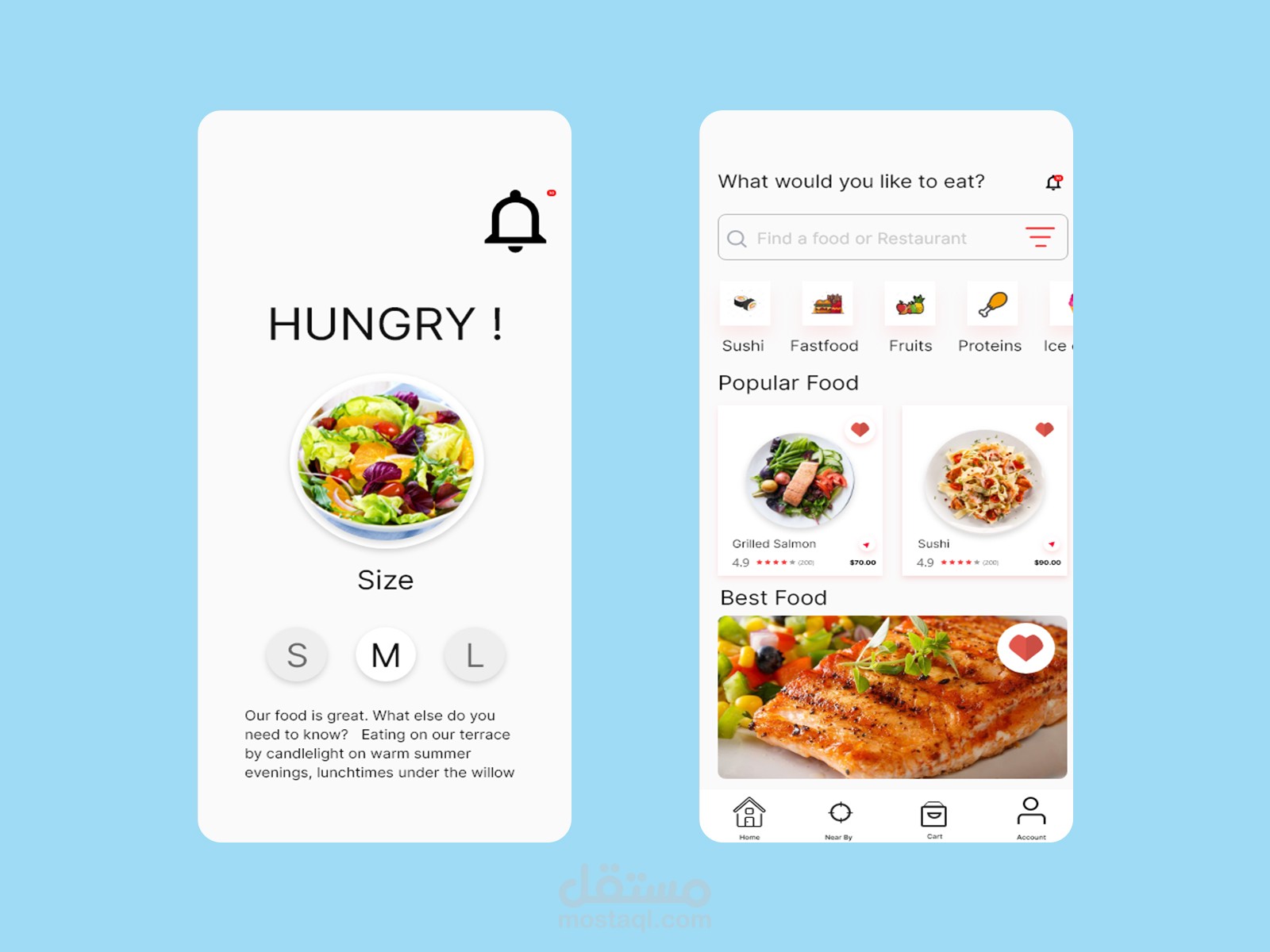 UI UX واجهات تطبيقات