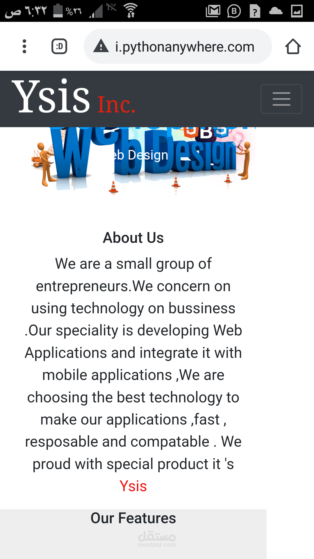 Back end development