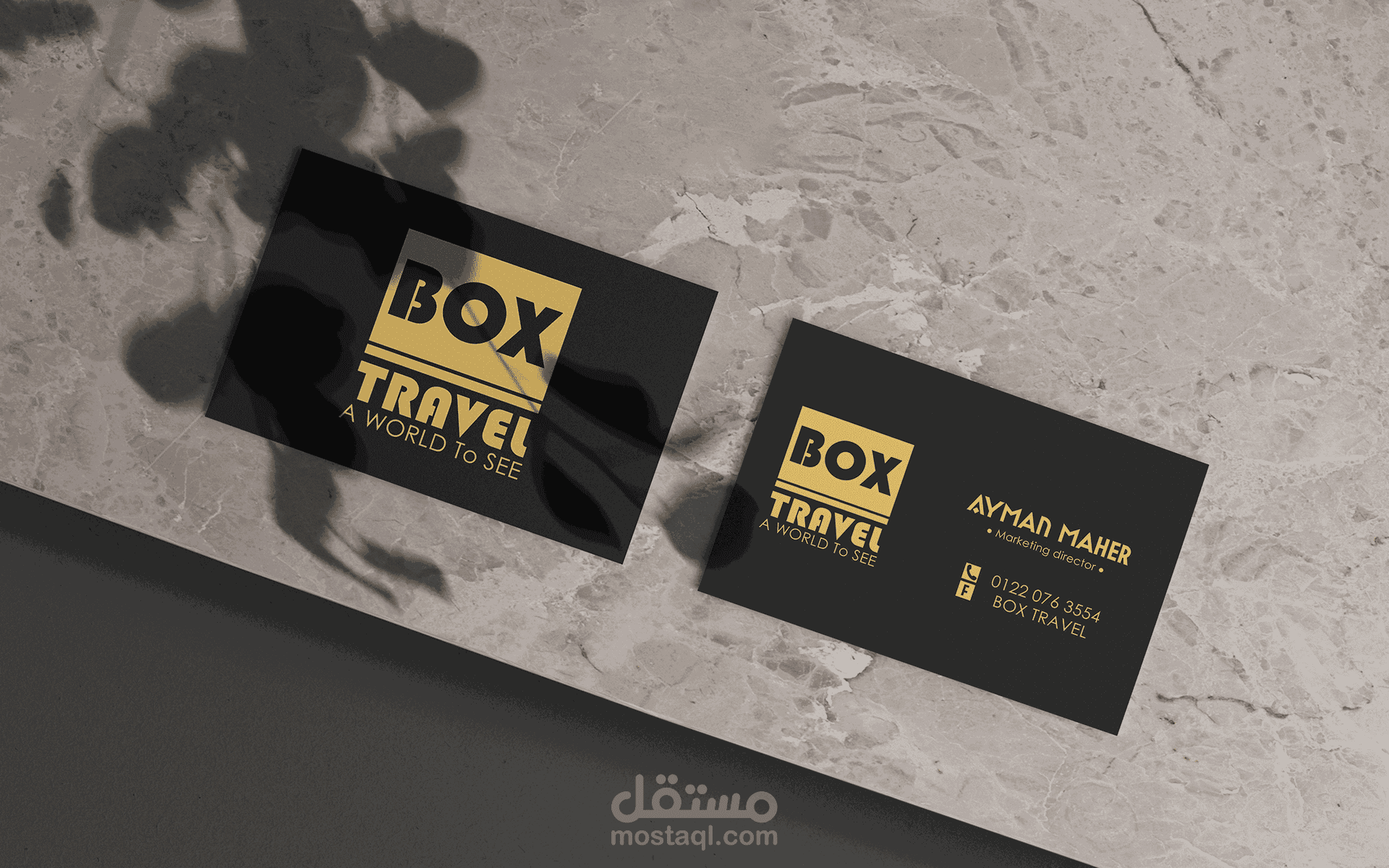Logo And Business Card - BOX Travel