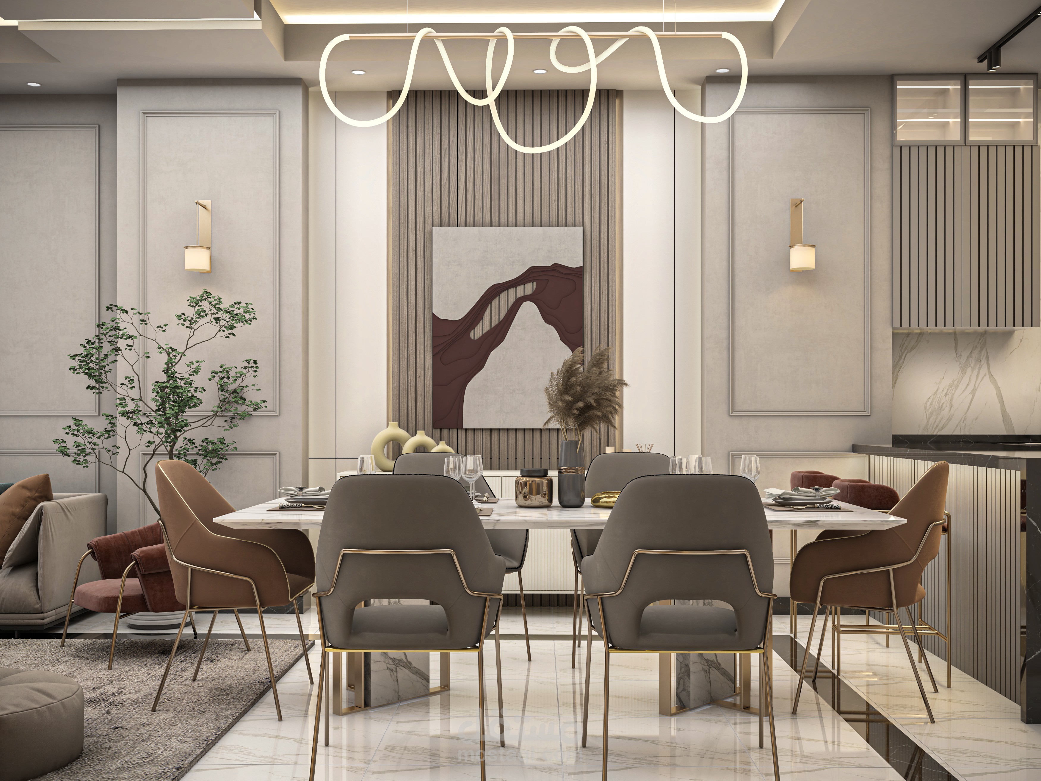 تصميم داخلى لمنزل