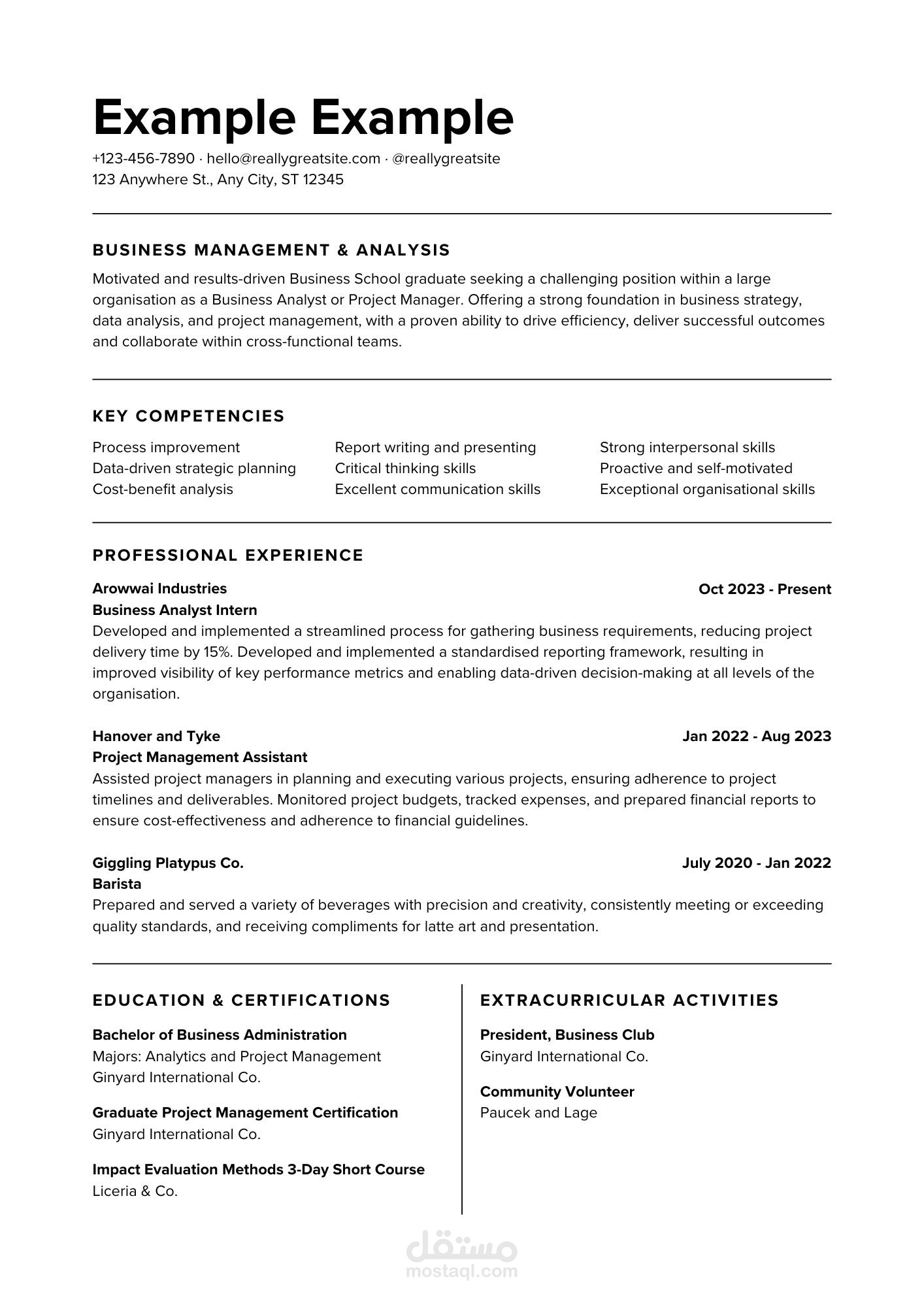 إنشاء سيرة ذاتية (CV) احترافية بتصميم مميز وجذاب