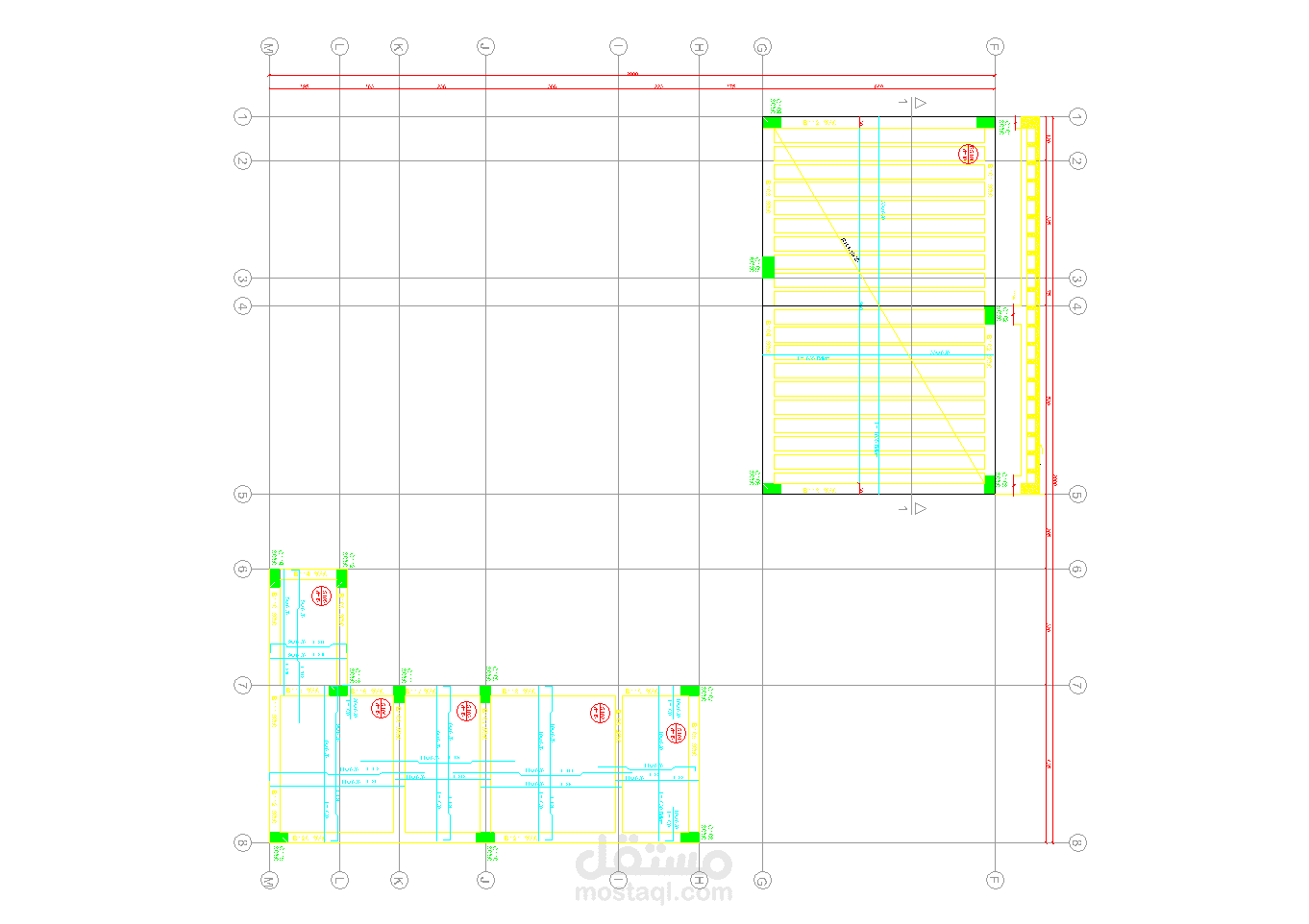 تصميم إنشائي لإستراحة في السعودية
