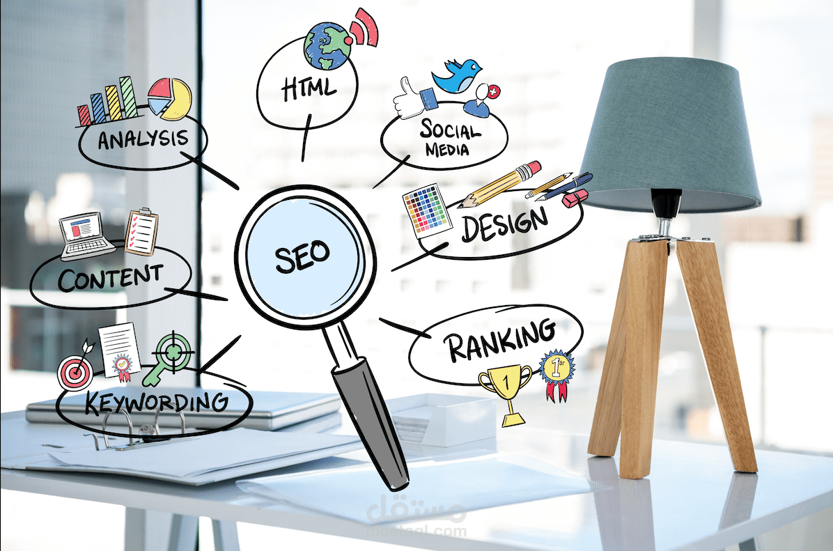 تحسين السيو SEO للموقع وعمل خطة لزيادة المرور والظهور في بحث جوجل