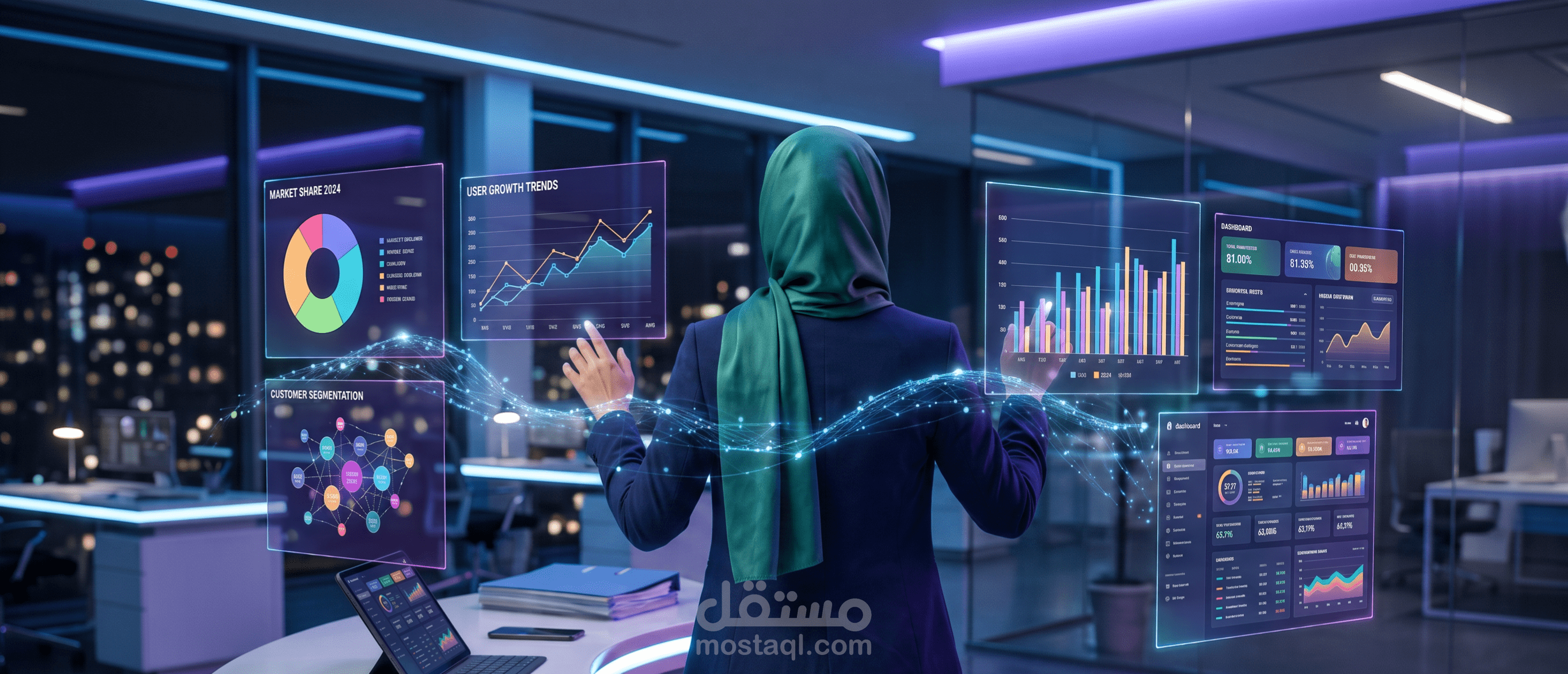 البحث وتجميع البيانات، داتا الشركات و أي معلومات.