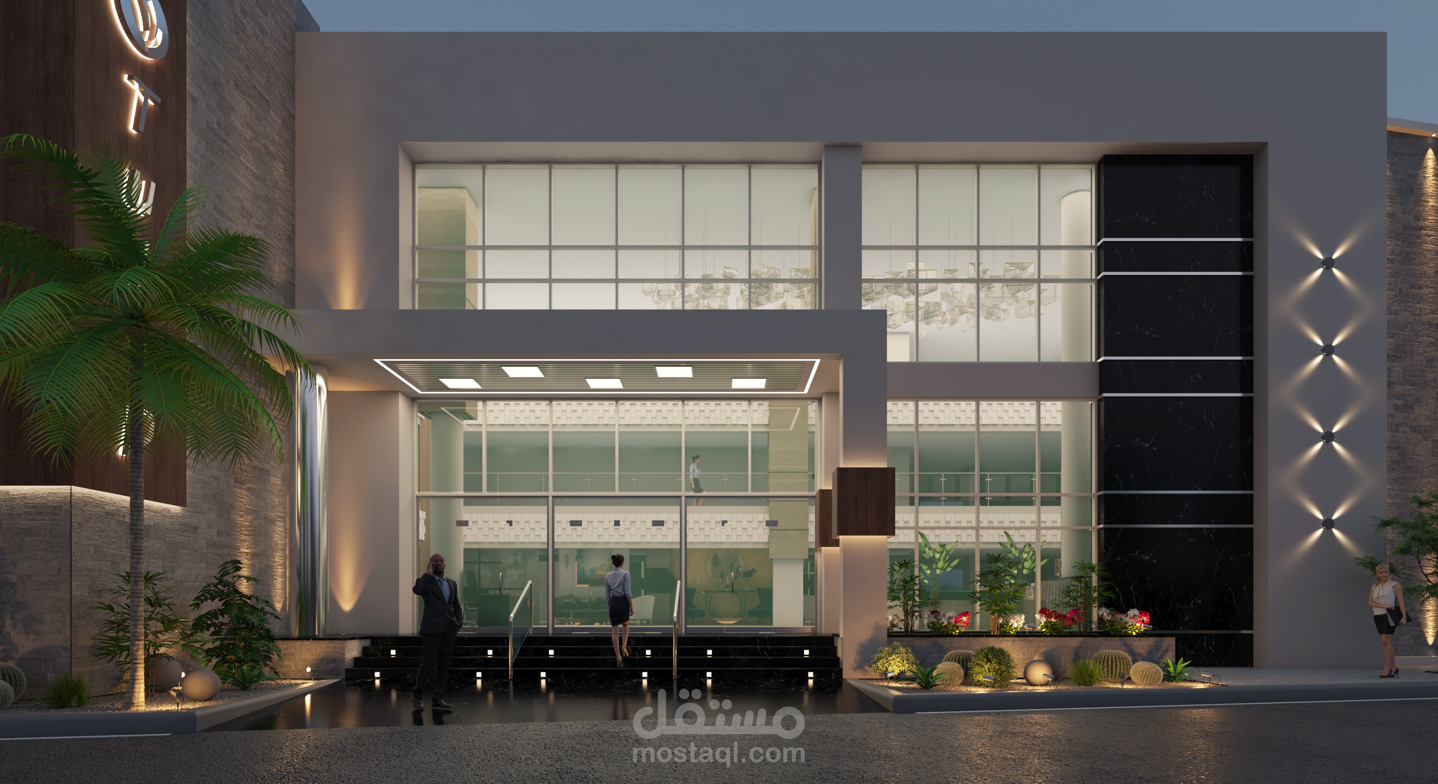 ُُElevation for Hotel