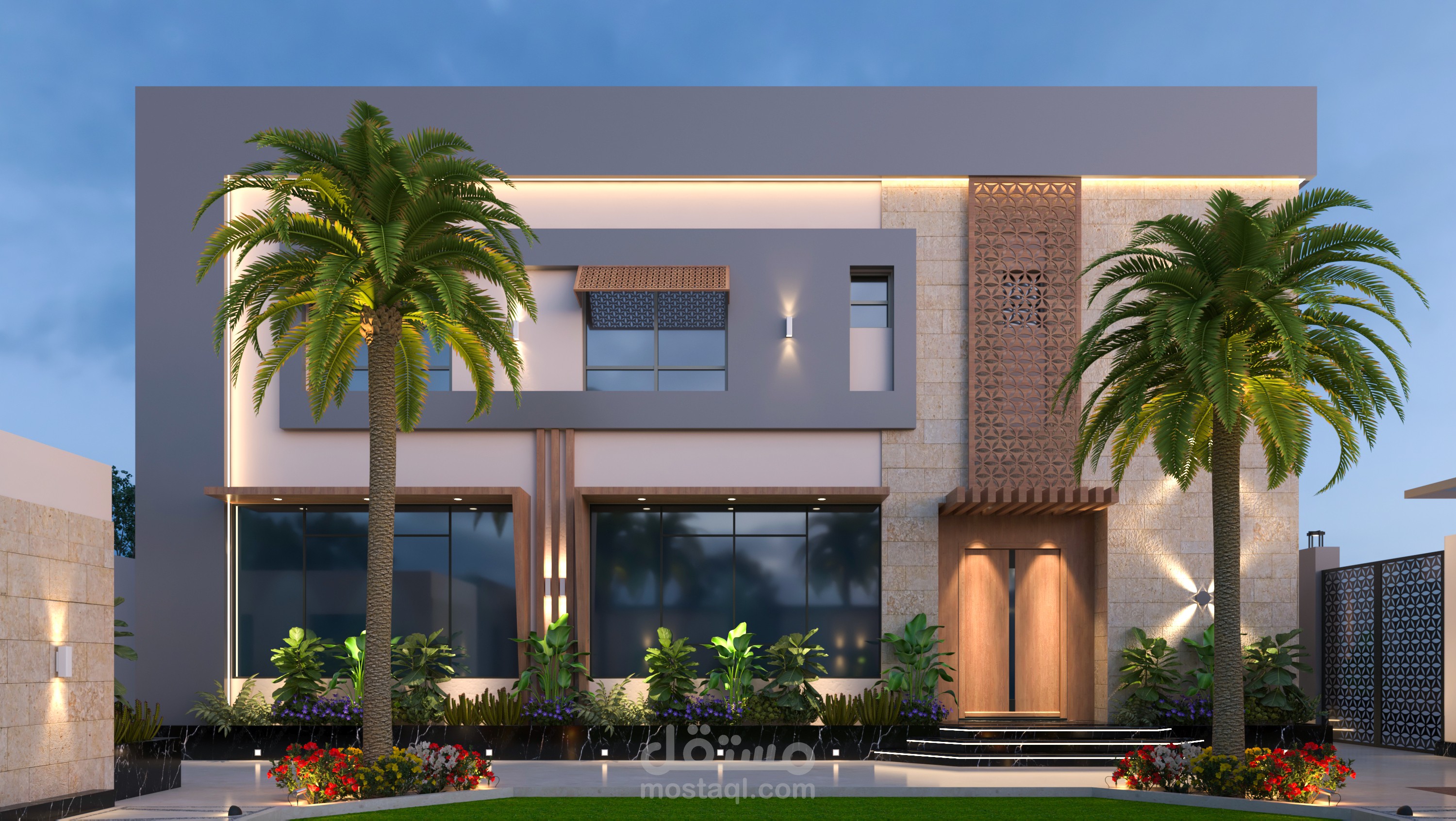 Residential villa design