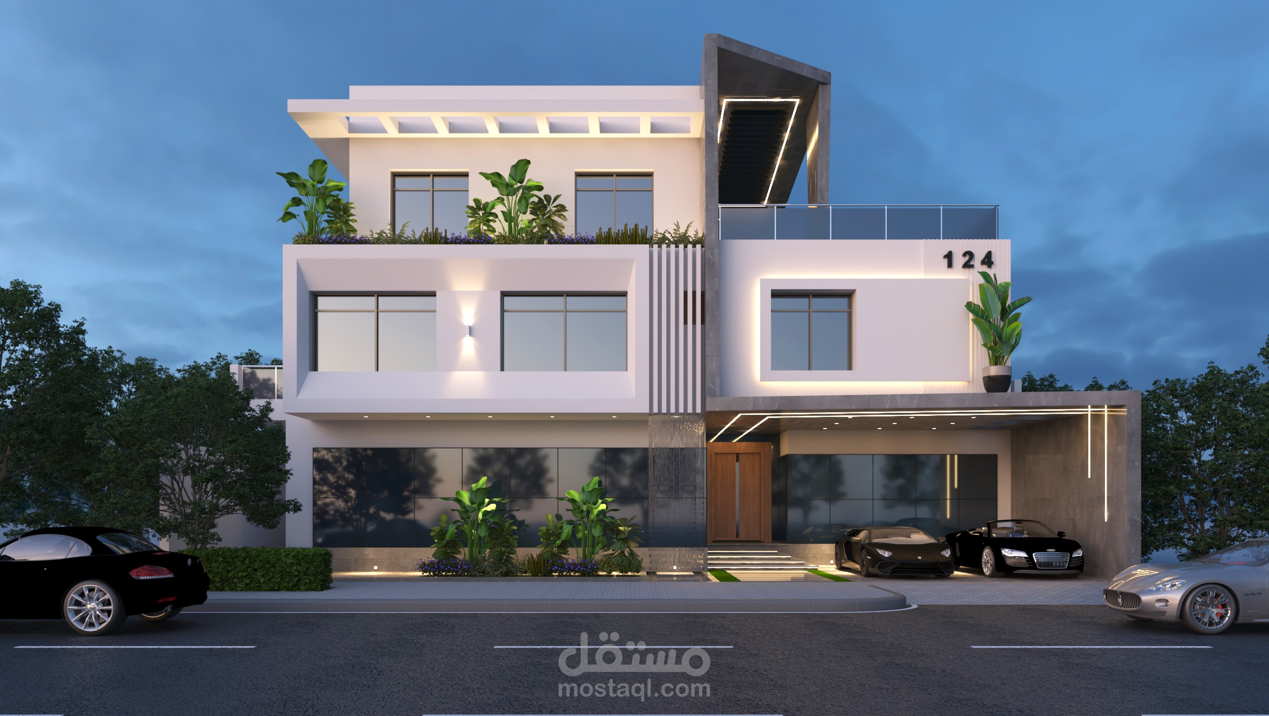 Residential villa design