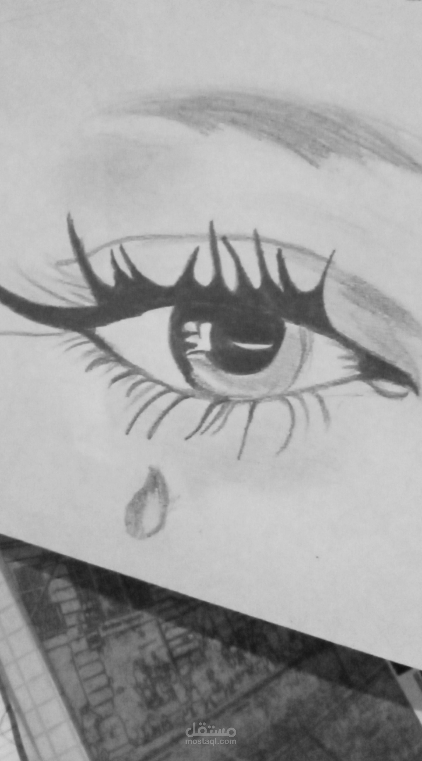 رسم بالقلم الرصاص